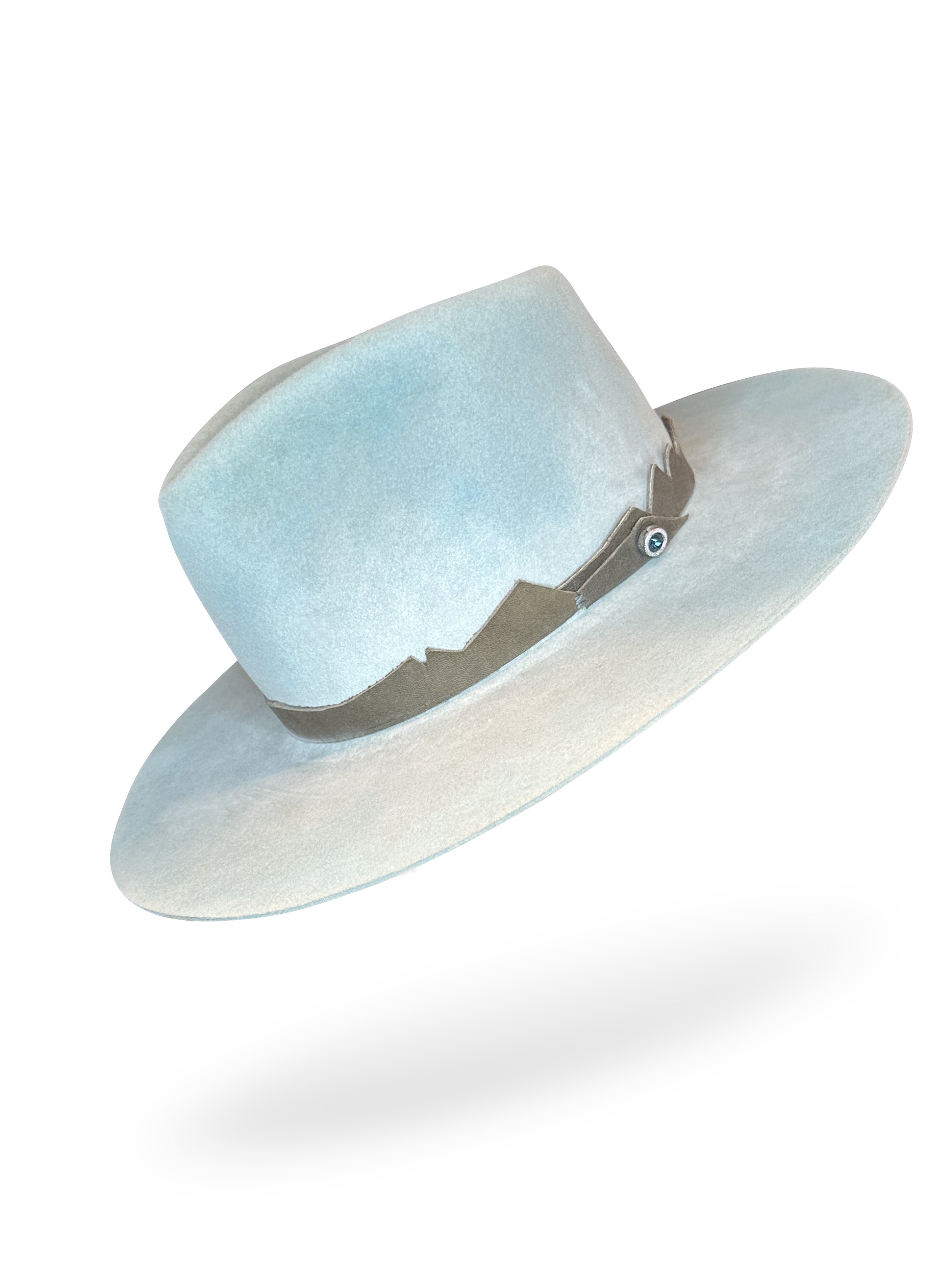"Lunch in Lauterbrunnen" Fur Felt Hat