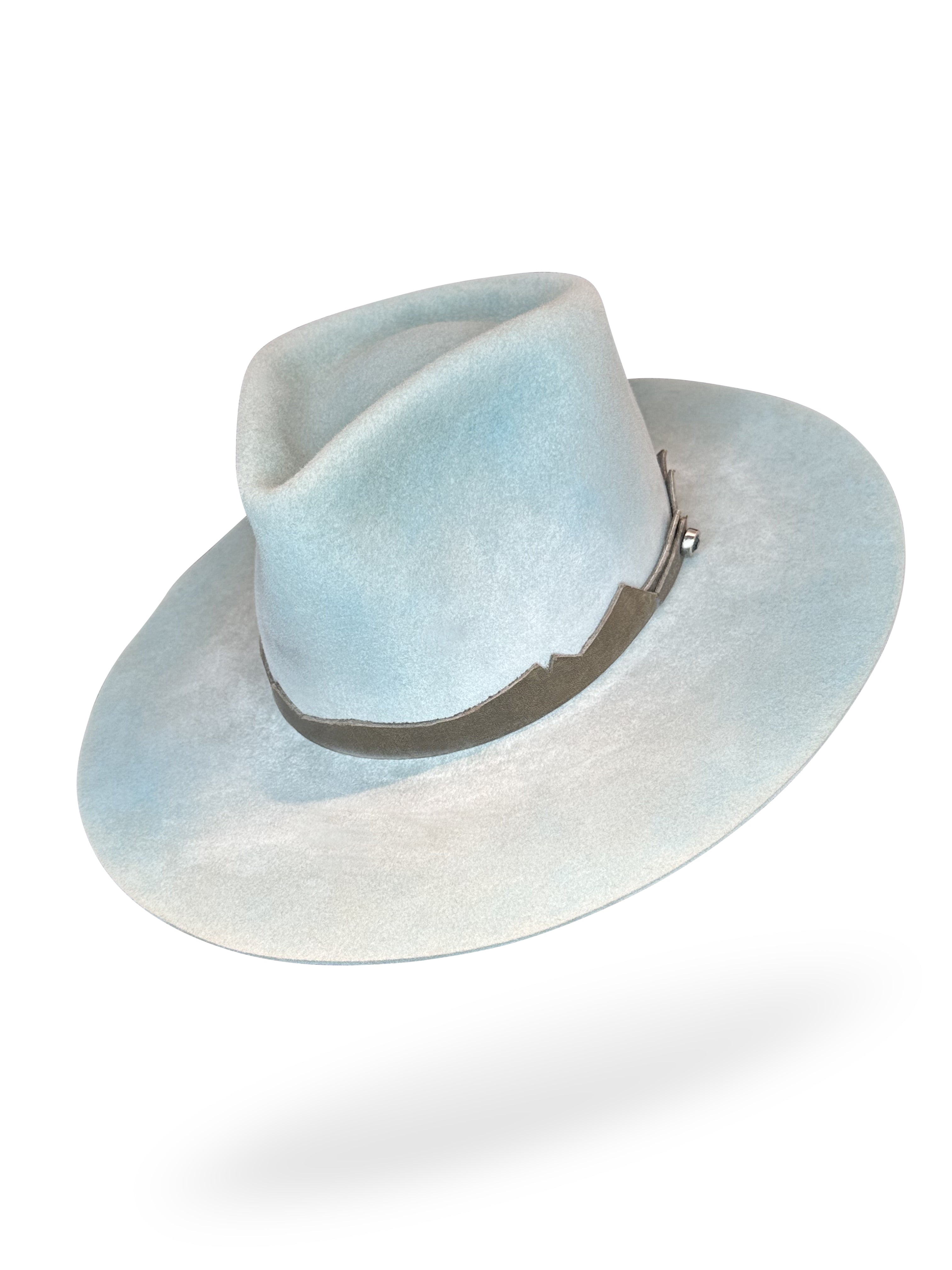 "Lunch in Lauterbrunnen" Fur Felt Hat