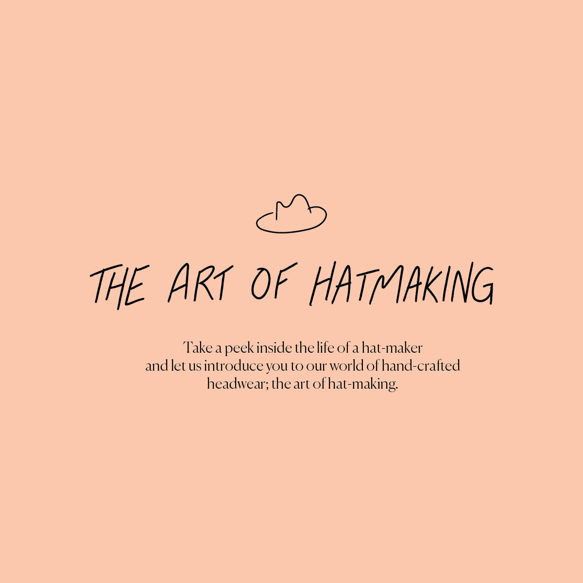 The Art of Hatmaking