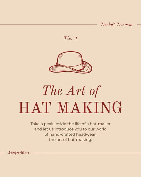 The Art of Hatmaking Experience