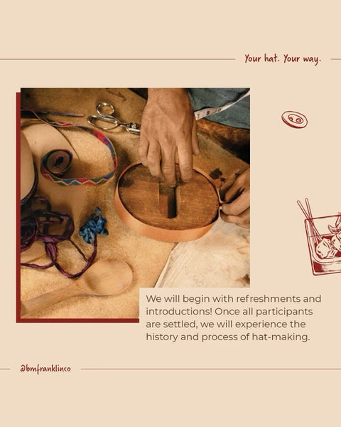 The Art of Hatmaking Experience