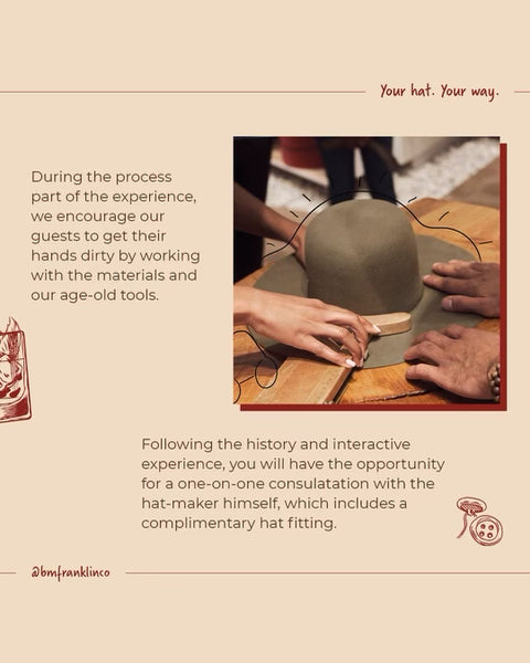 The Art of Hatmaking Experience