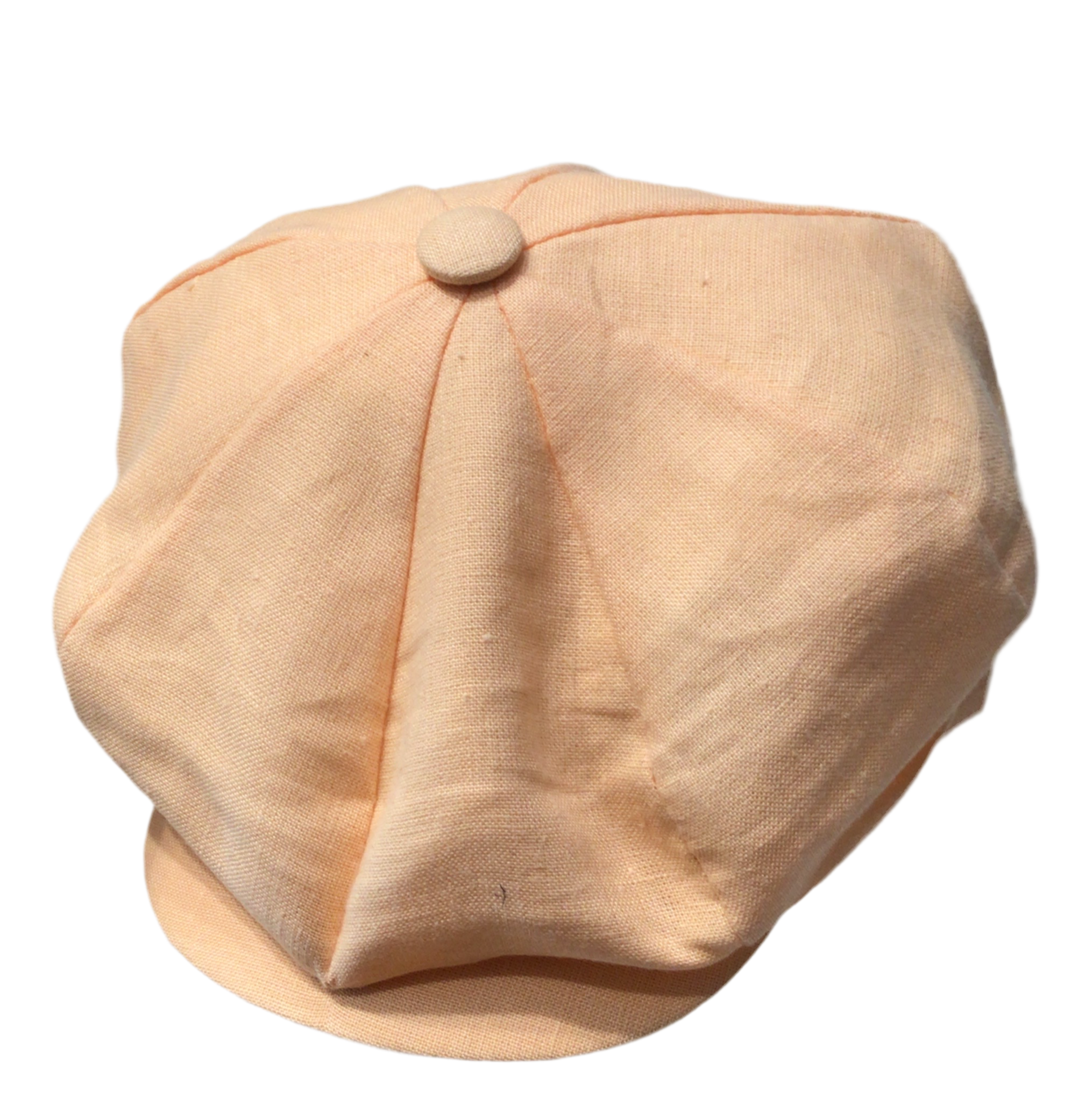 "Applejack Linen Gatsby" Flat Cap