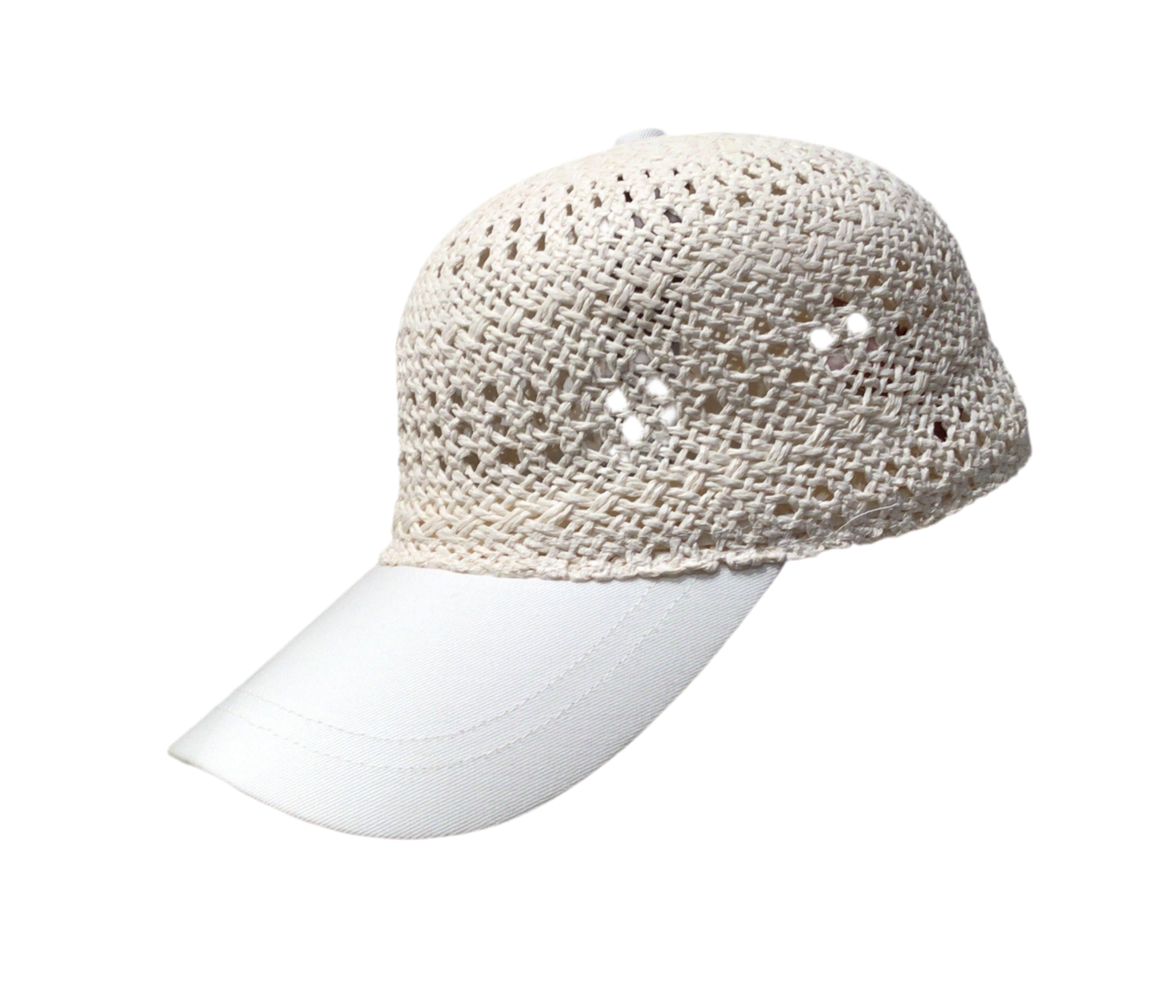 Vented baseball cap