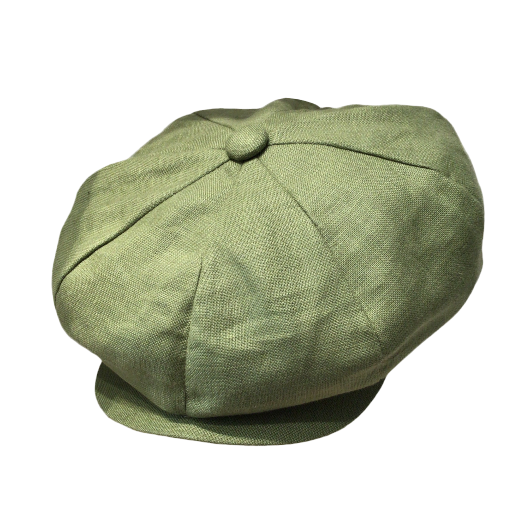"Applejack Linen Gatsby" Flat Cap
