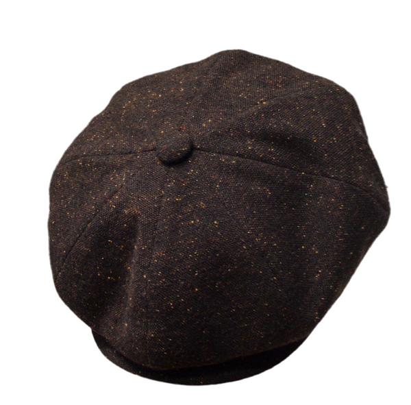 Italian Tweed Gatsby Cap