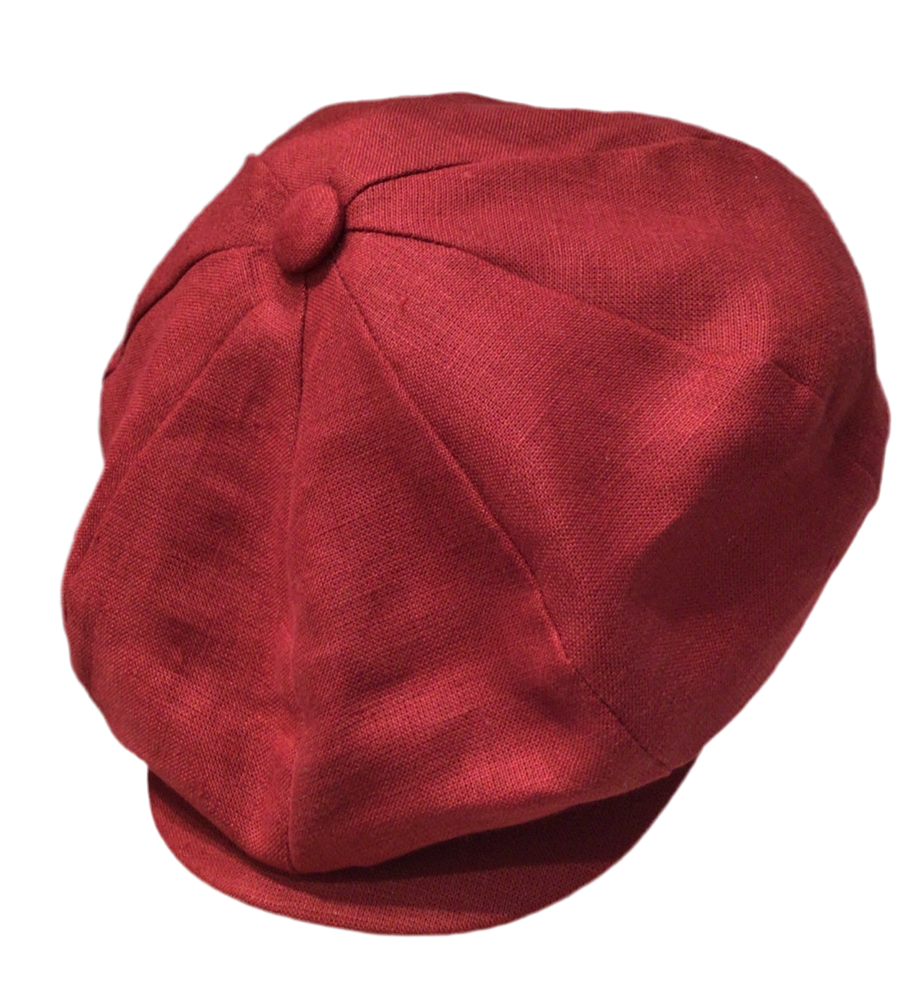 "Applejack Linen Gatsby" Flat Cap