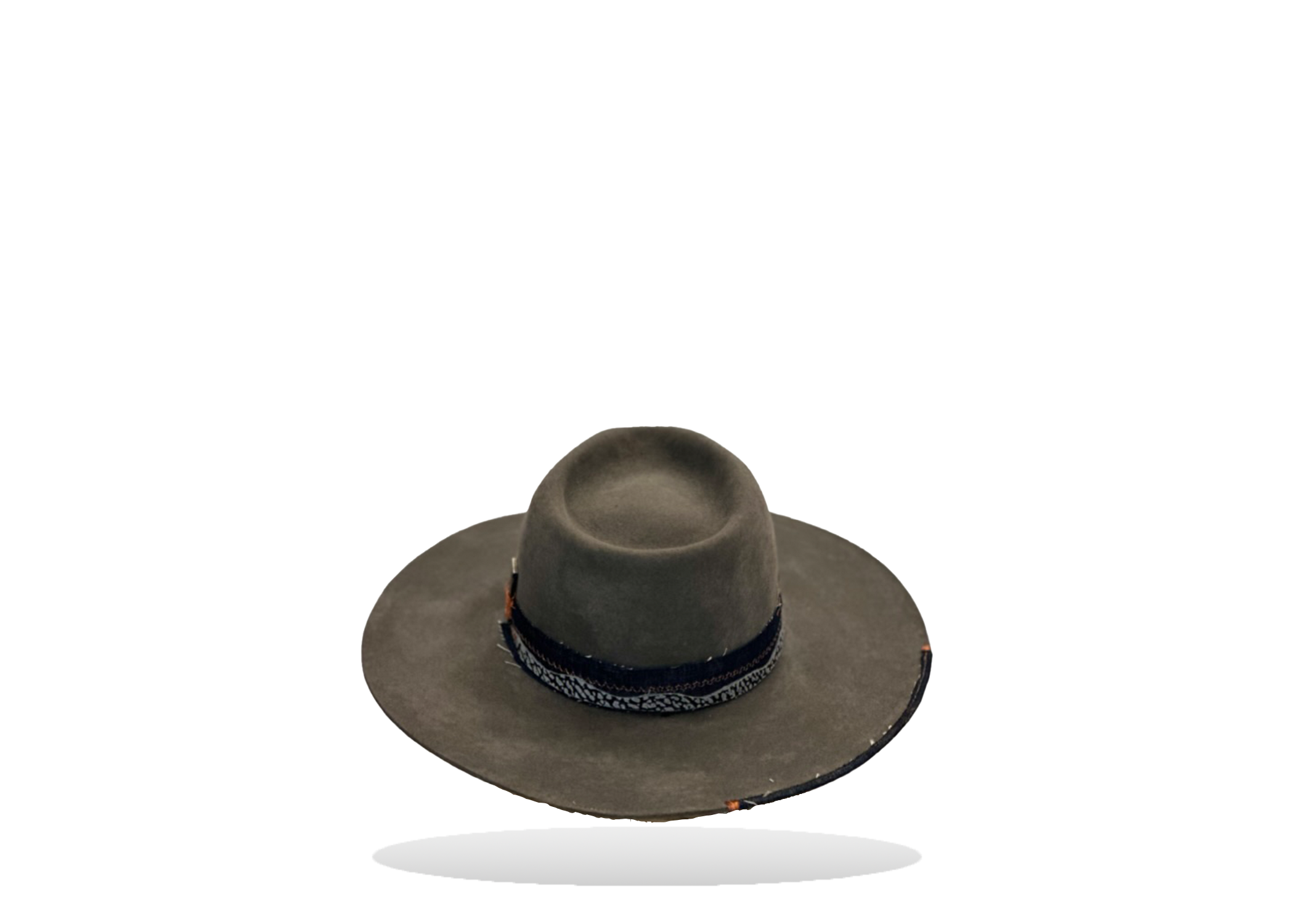 "Denim Circuit" Fur Felt Hat