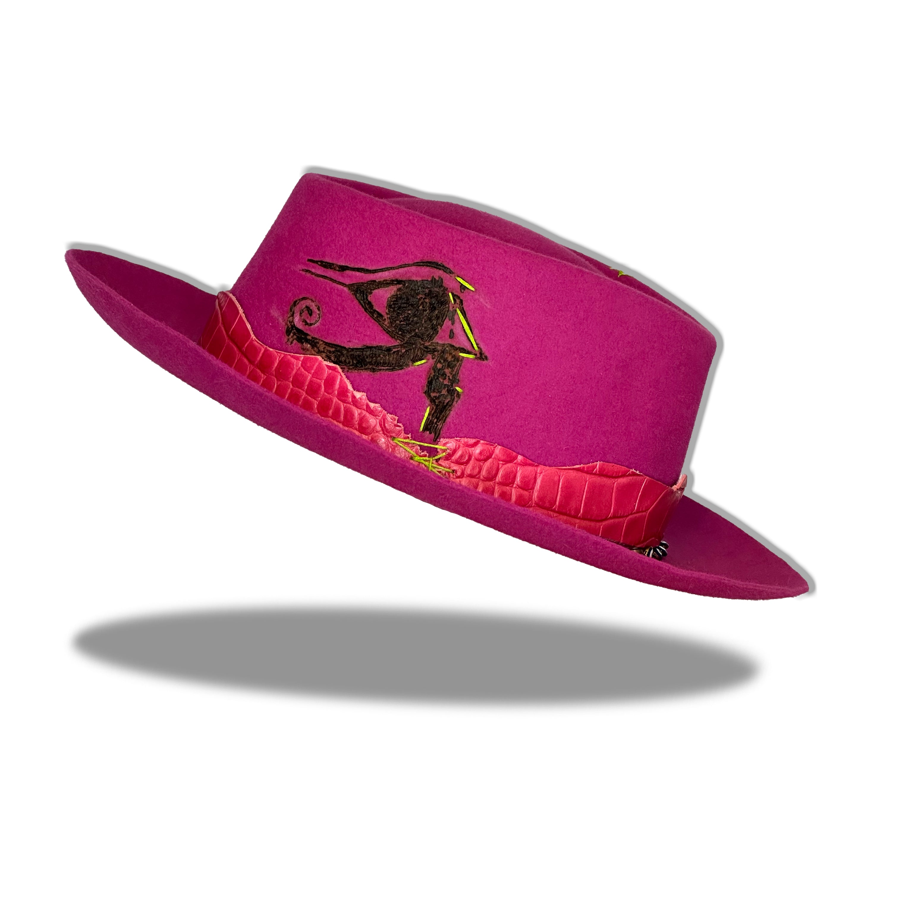 "Eye of Ra" Fur Felt Hat