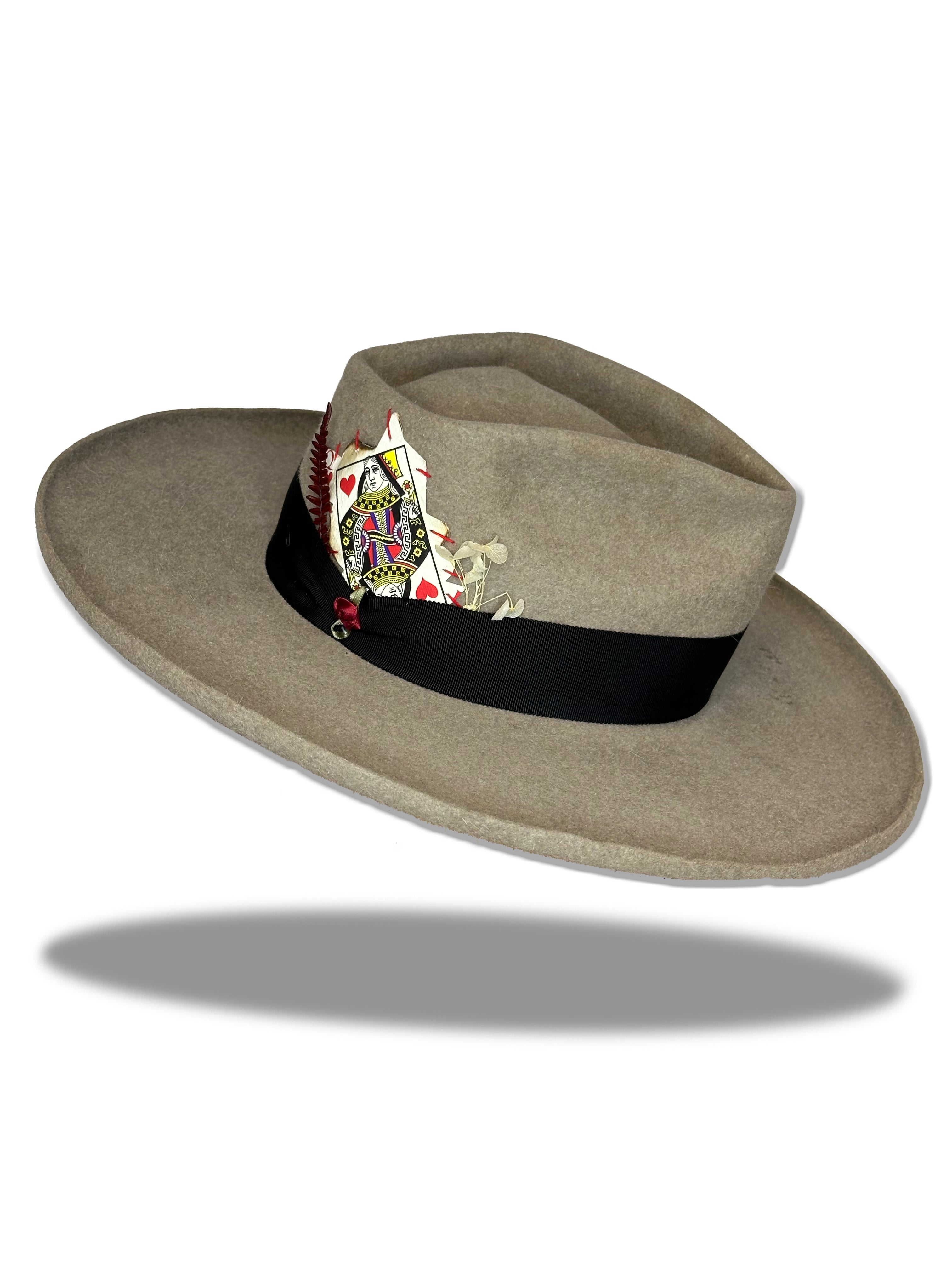 "Flowery Branch" Fur Felt Hat