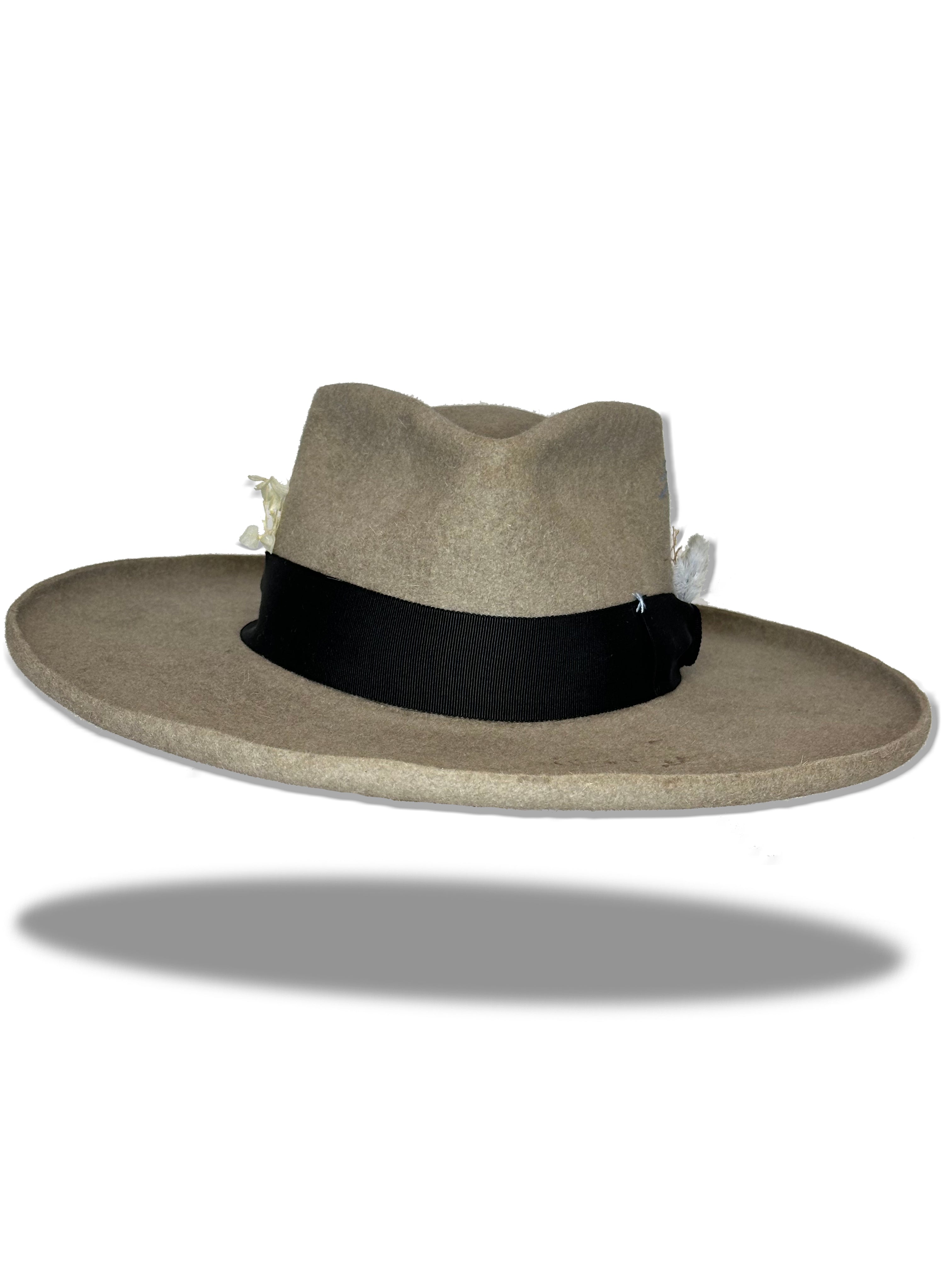 "Flowery Branch" Fur Felt Hat