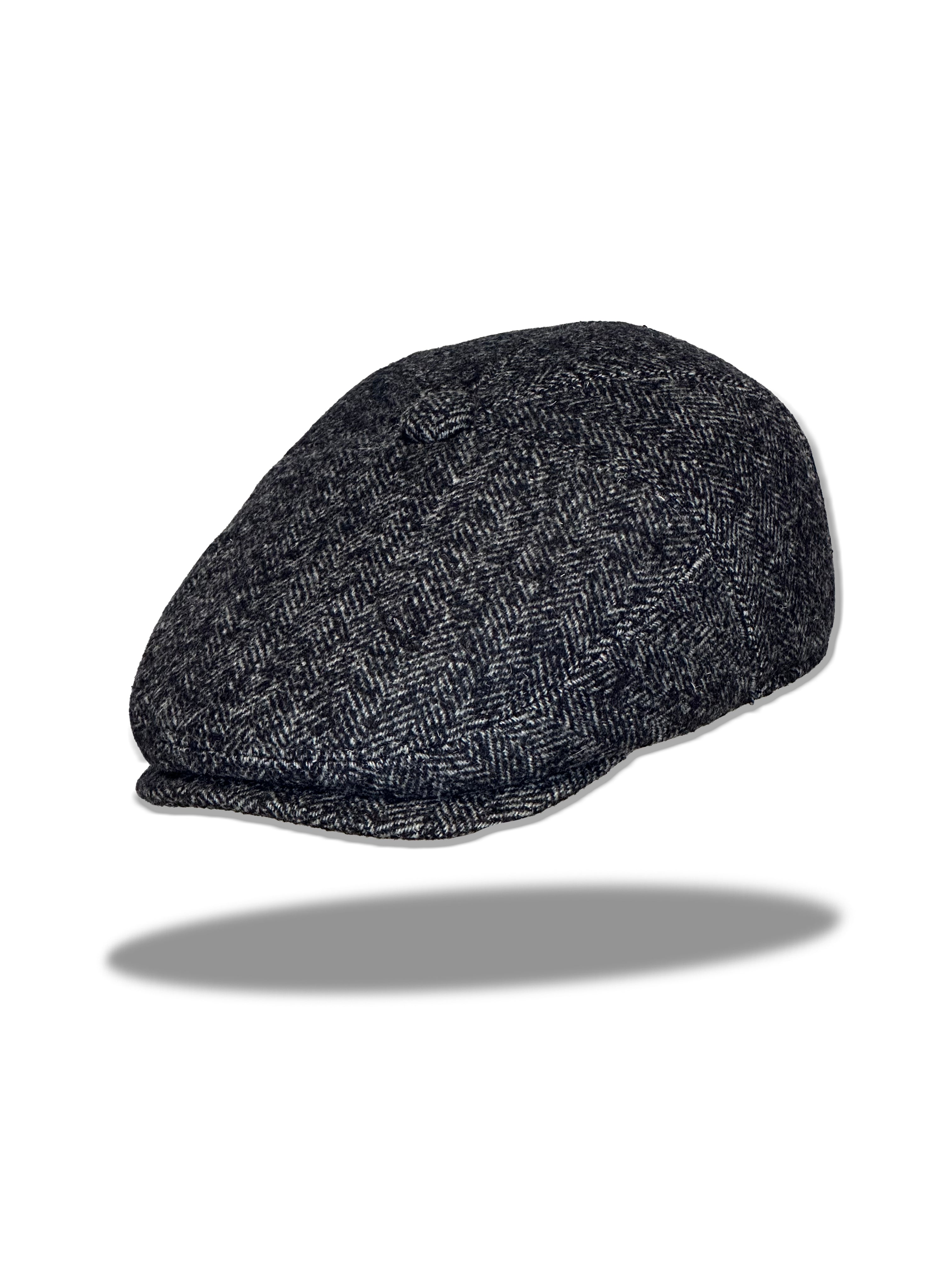 Herringbone "Euro Ivy Cap" (Earflaps optional)