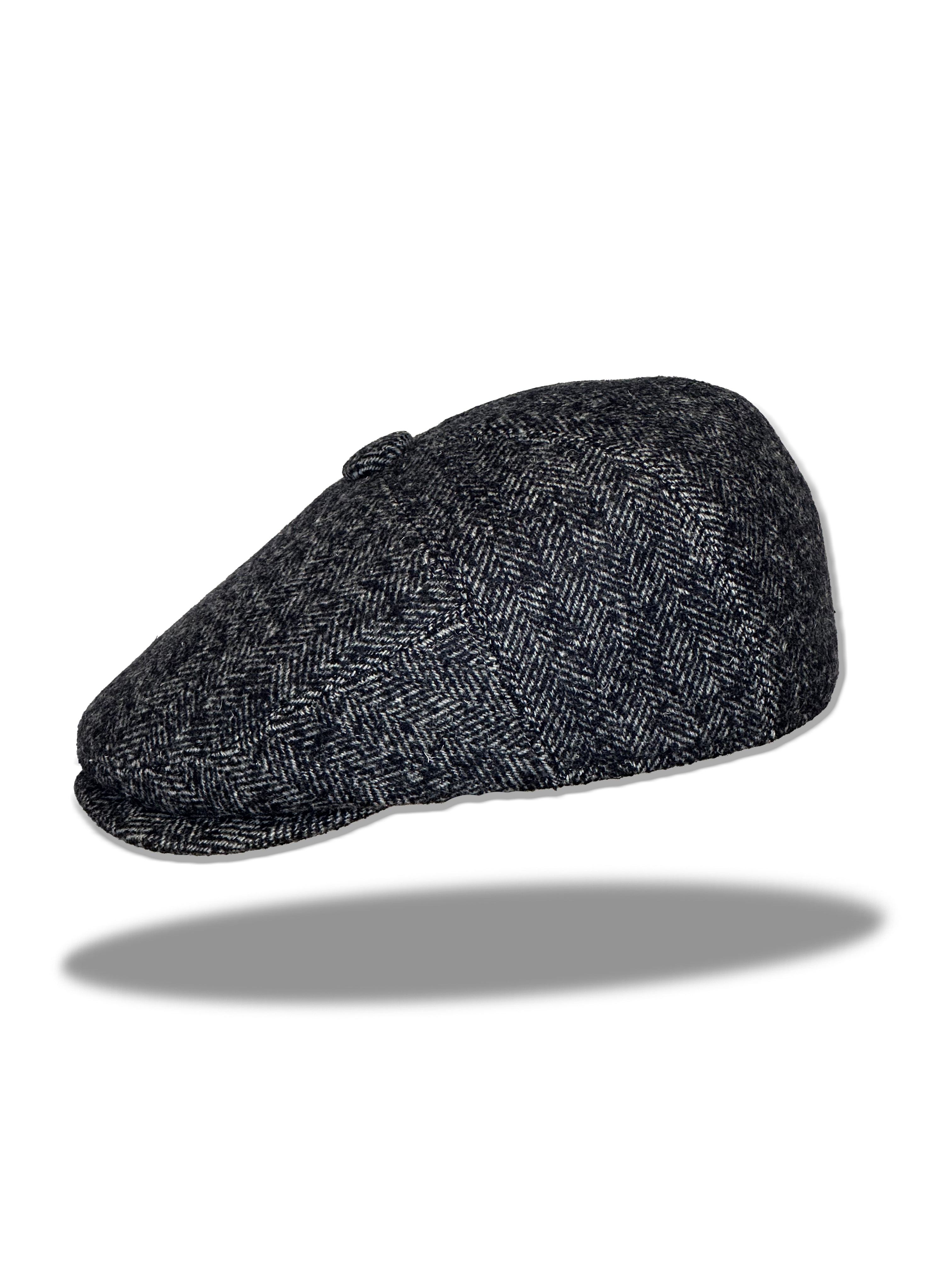 Herringbone "Euro Ivy Cap" (Earflaps optional)