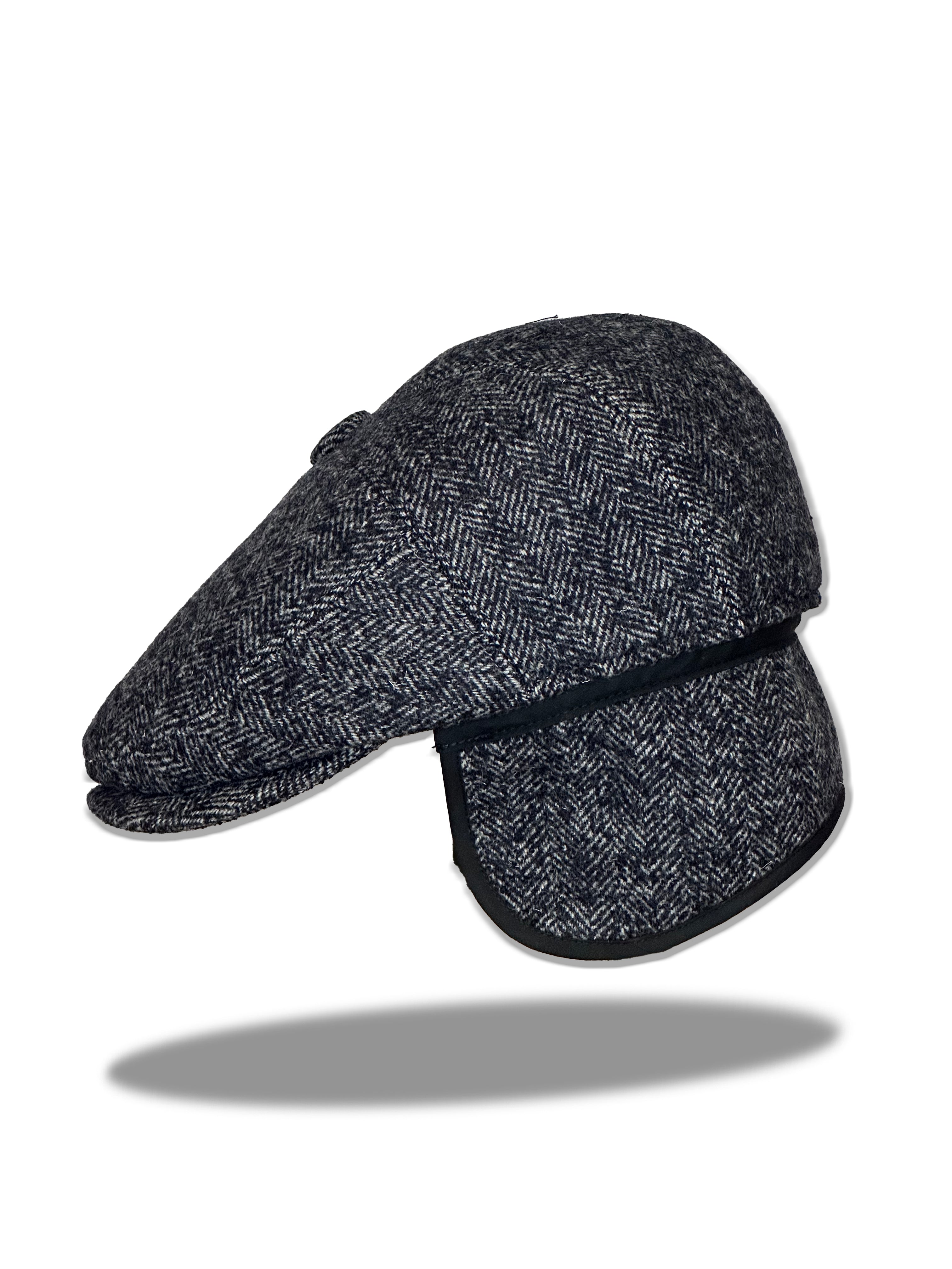 Herringbone "Euro Ivy Cap" (Earflaps optional)