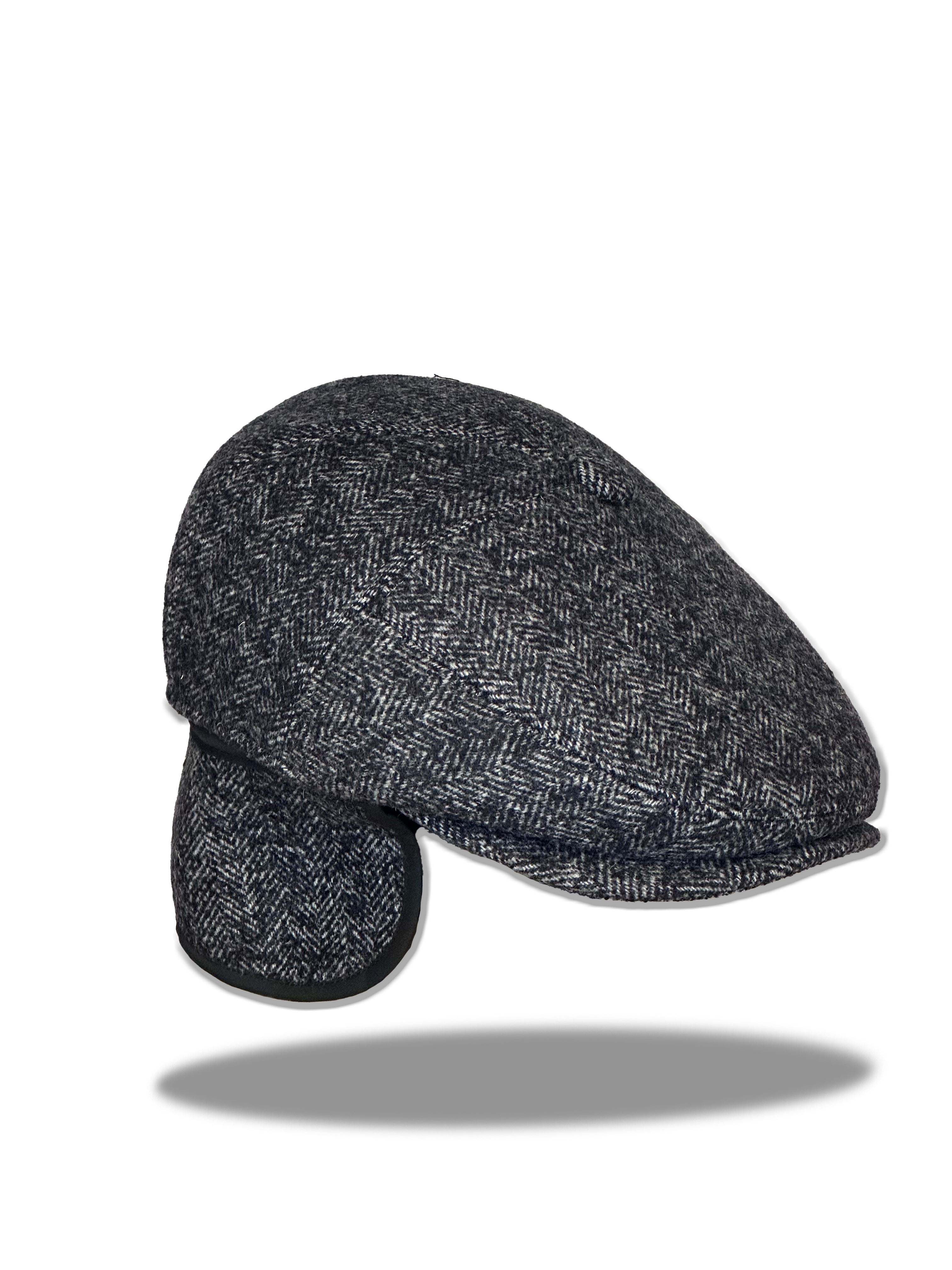 Herringbone "Euro Ivy Cap" (Earflaps optional)