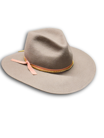 "Mauvacious" Felt Hat