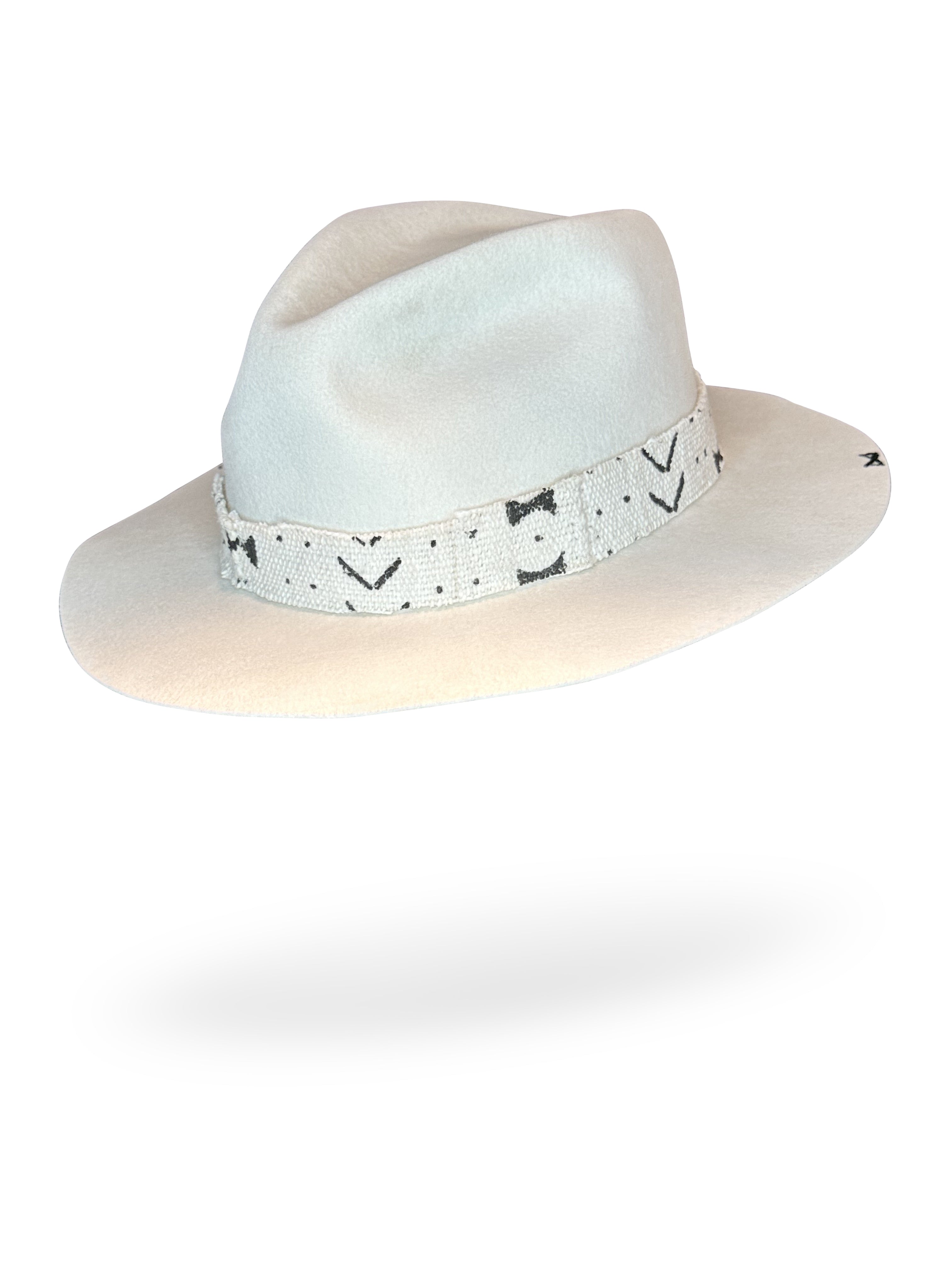 "Batik" Fur Felt Hat