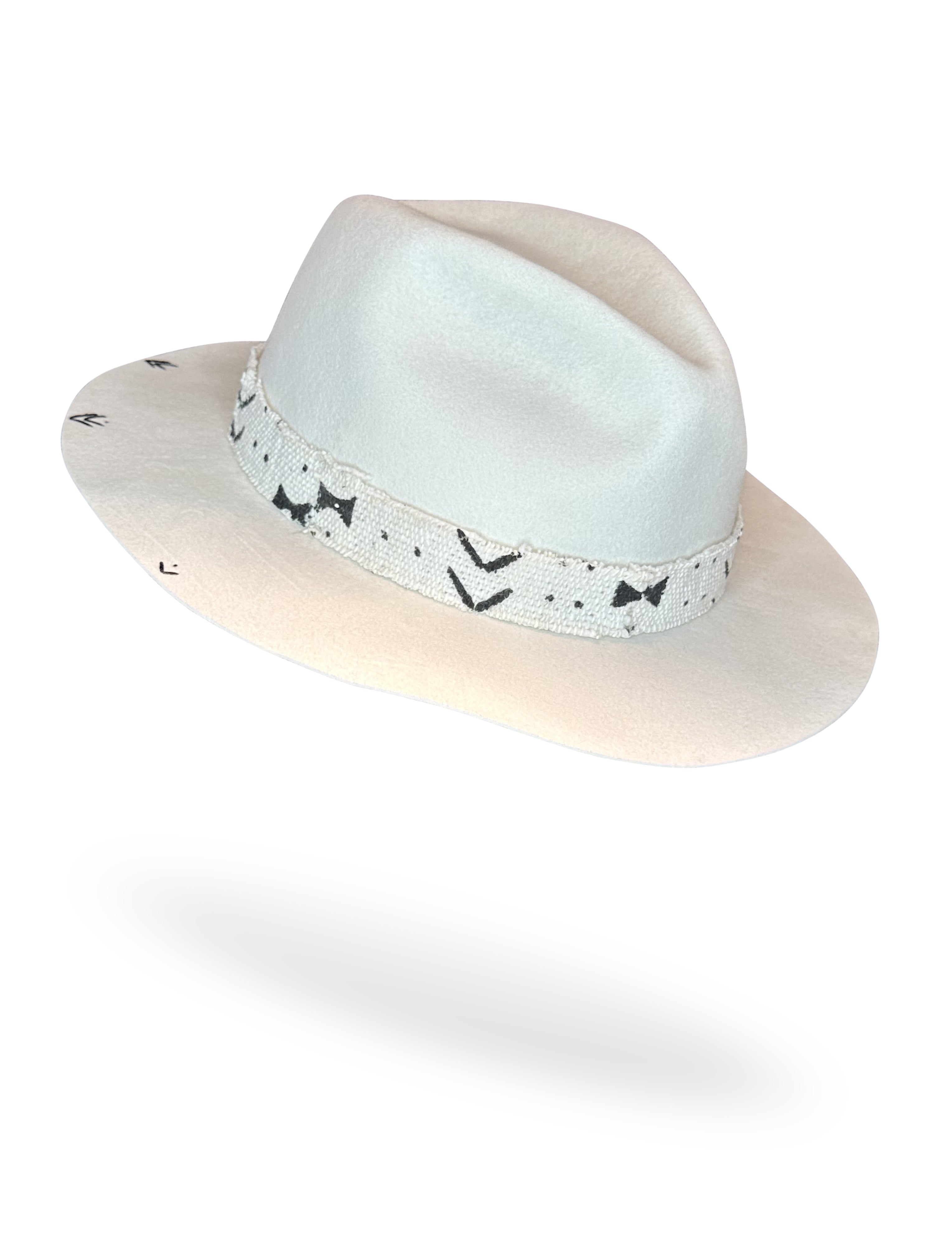 "Batik" Fur Felt Hat
