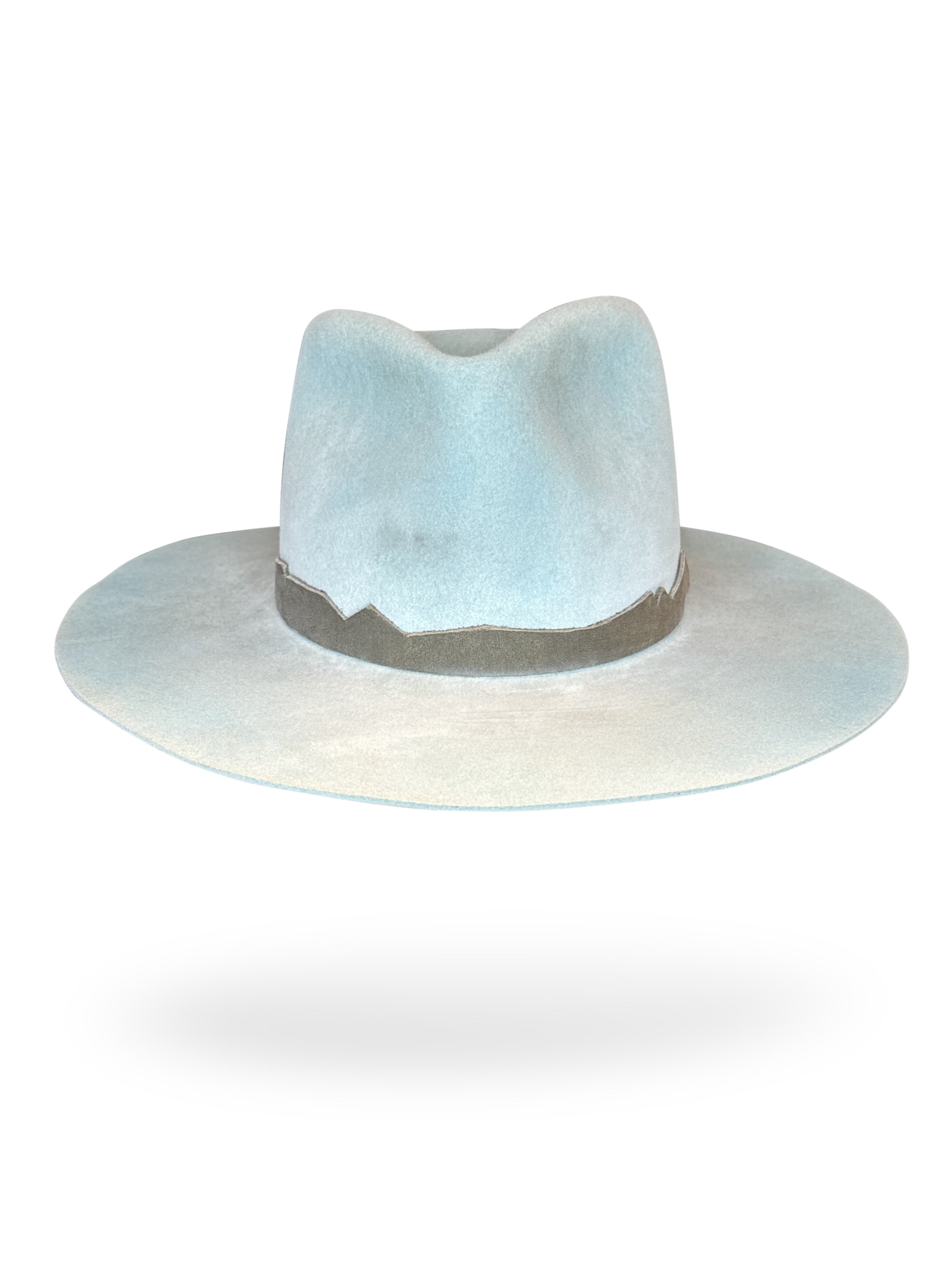 "Lunch in Lauterbrunnen" Fur Felt Hat