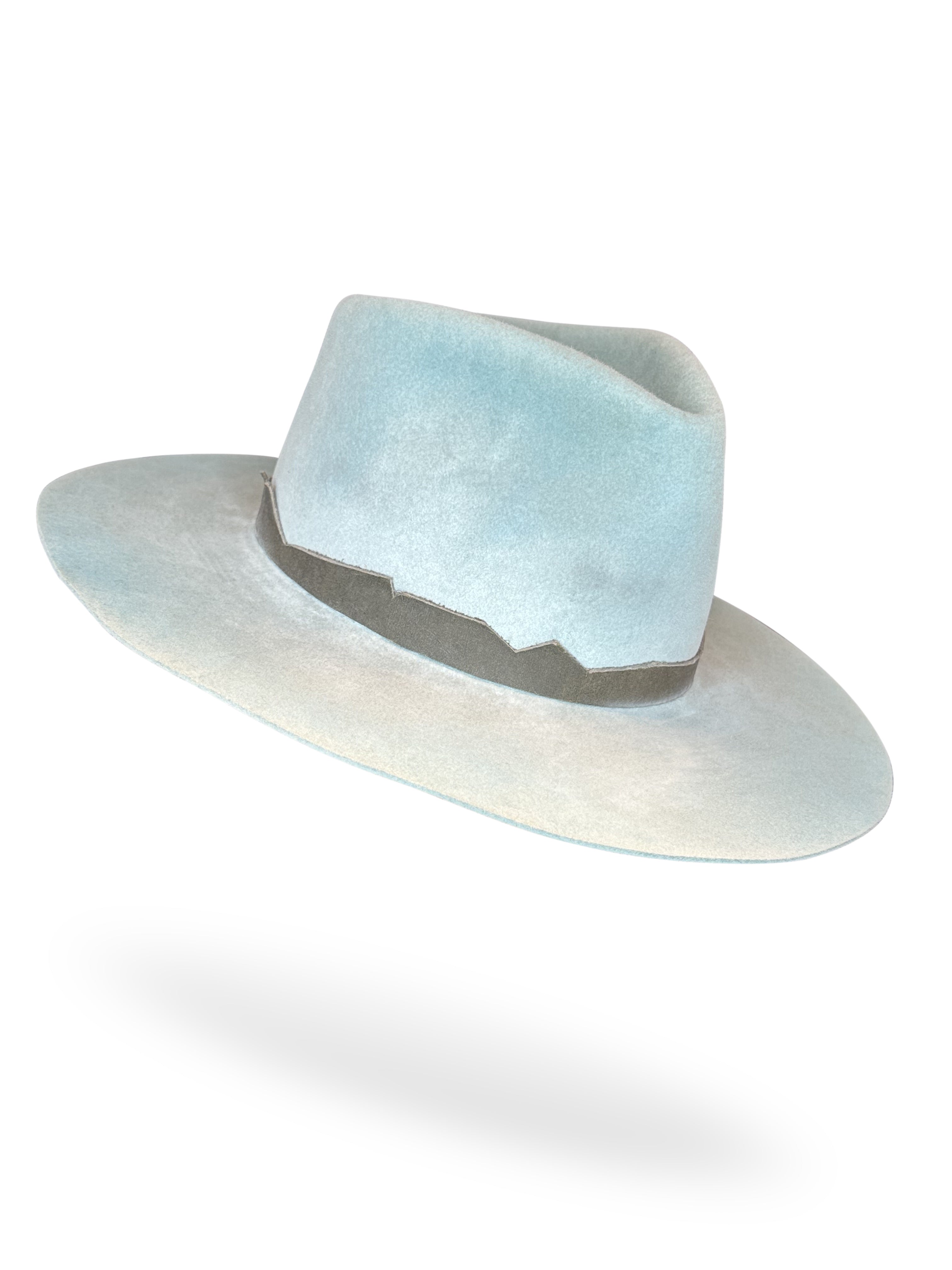 "Lunch in Lauterbrunnen" Fur Felt Hat