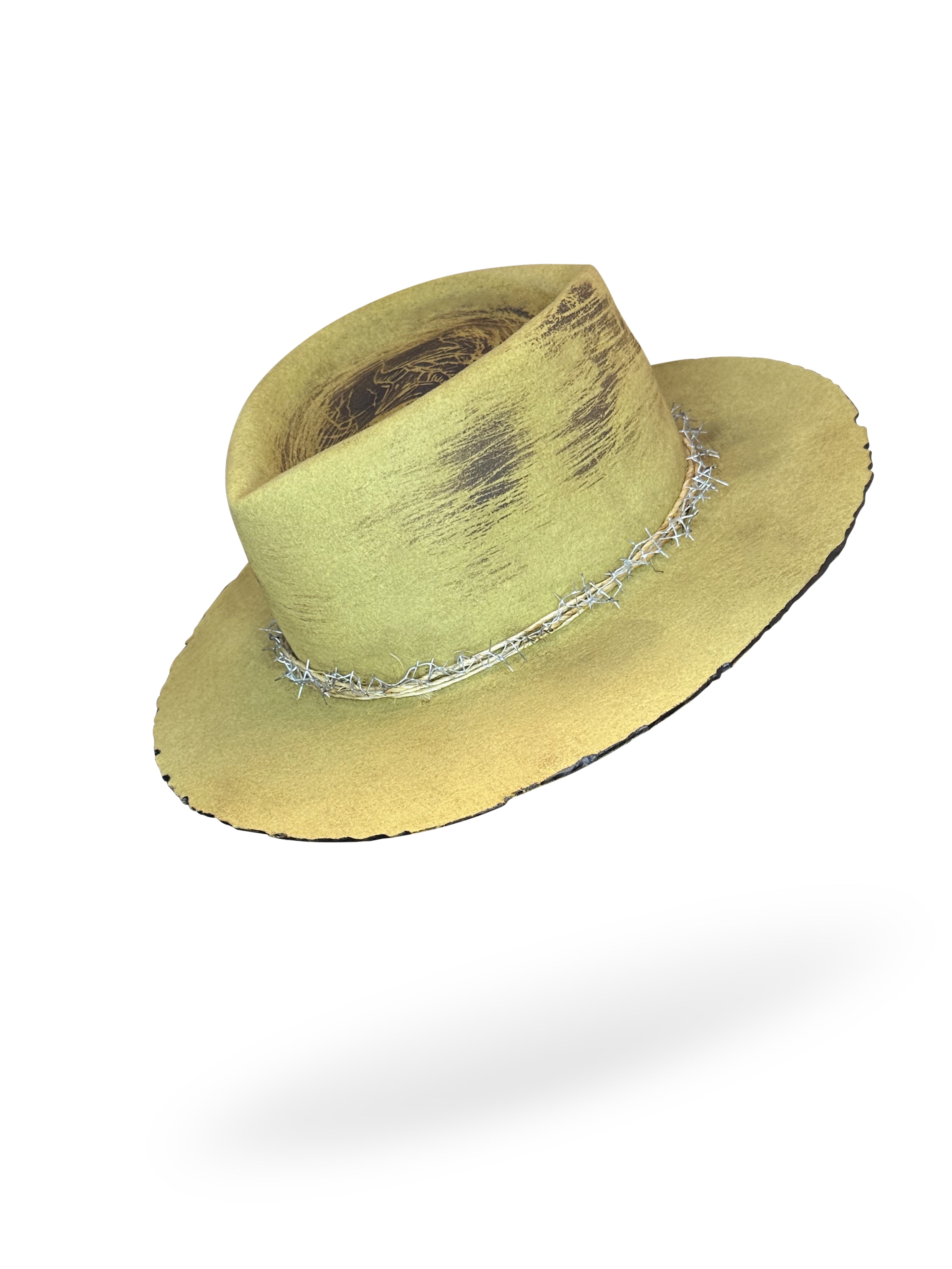 "Mr. Morale" Rabbit Fur Felt Hat