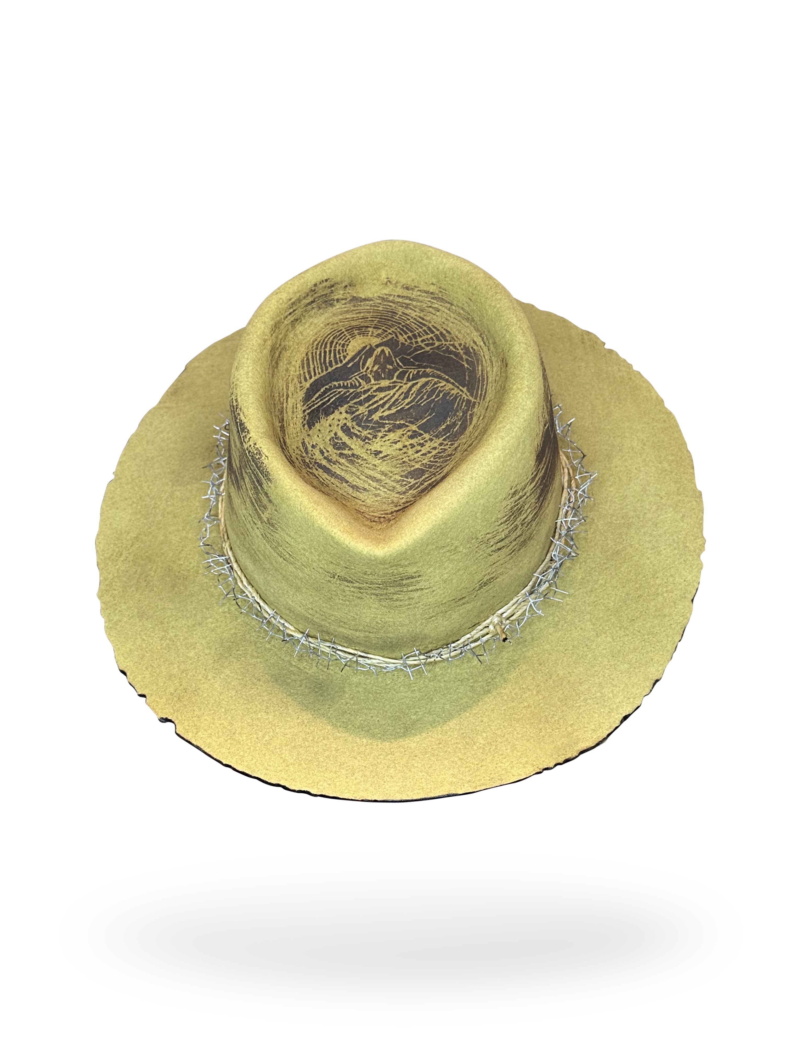 "Mr. Morale" Rabbit Fur Felt Hat