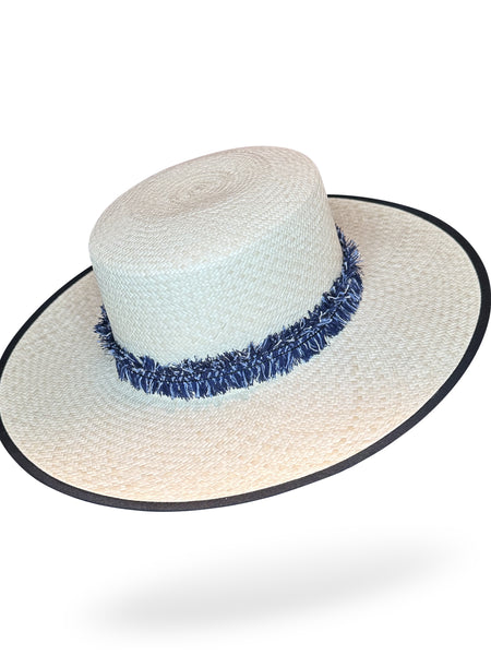"Bolero Crown" Brisa Straw Hat