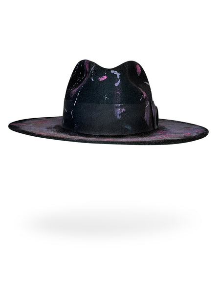 "Sip + Paint" Wool Felt Hat