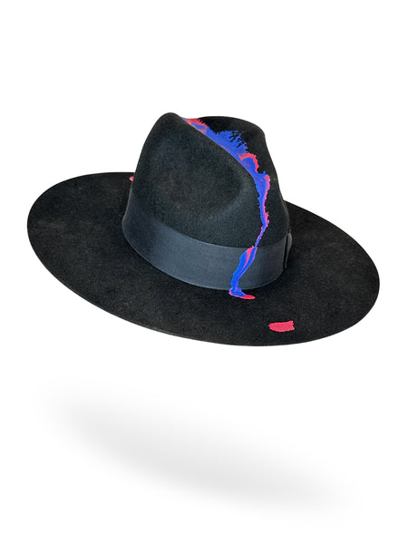 "Drip" Wool Felt Hat
