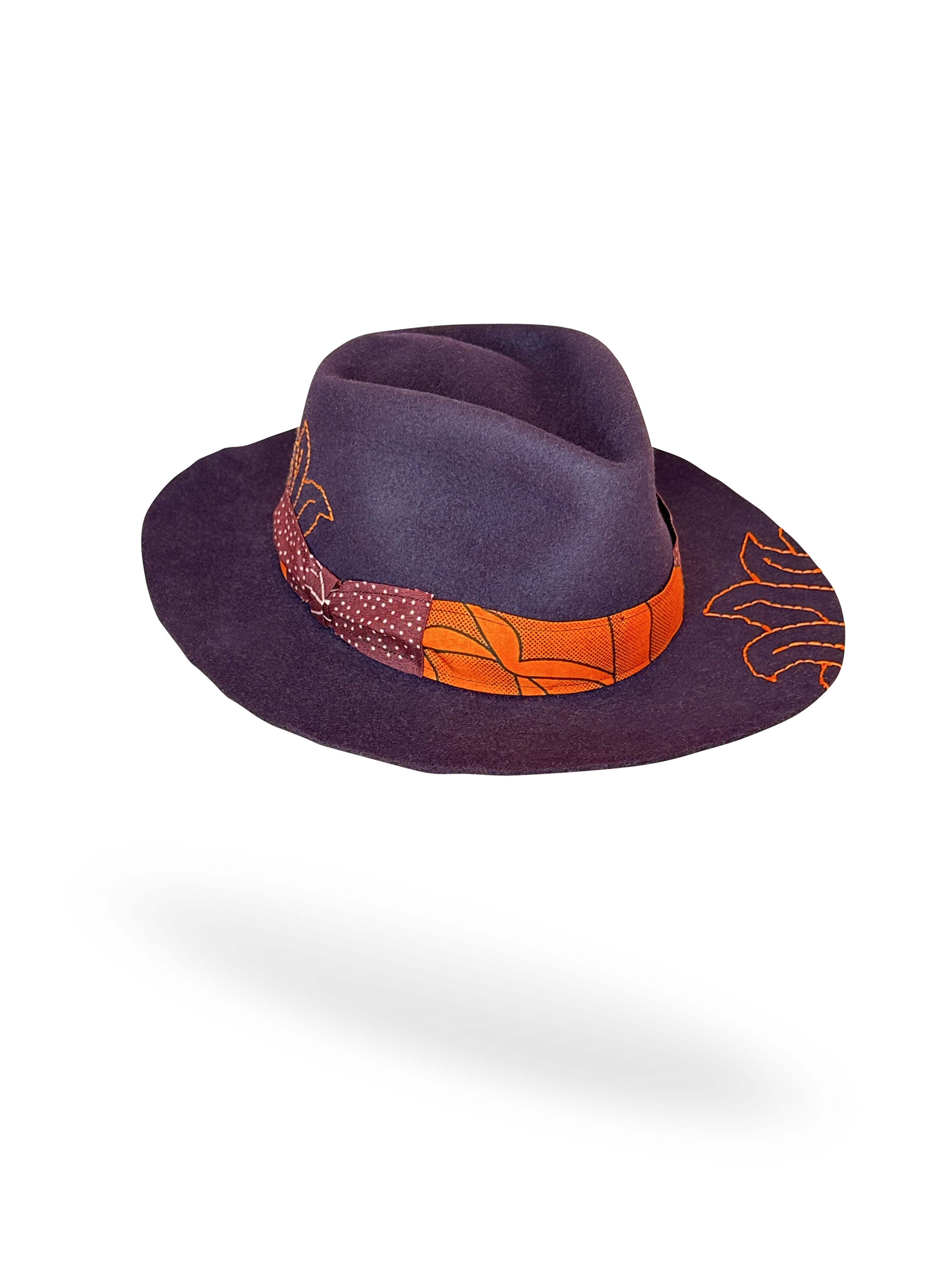 "Farrah" Rabbit Fur Felt Hat