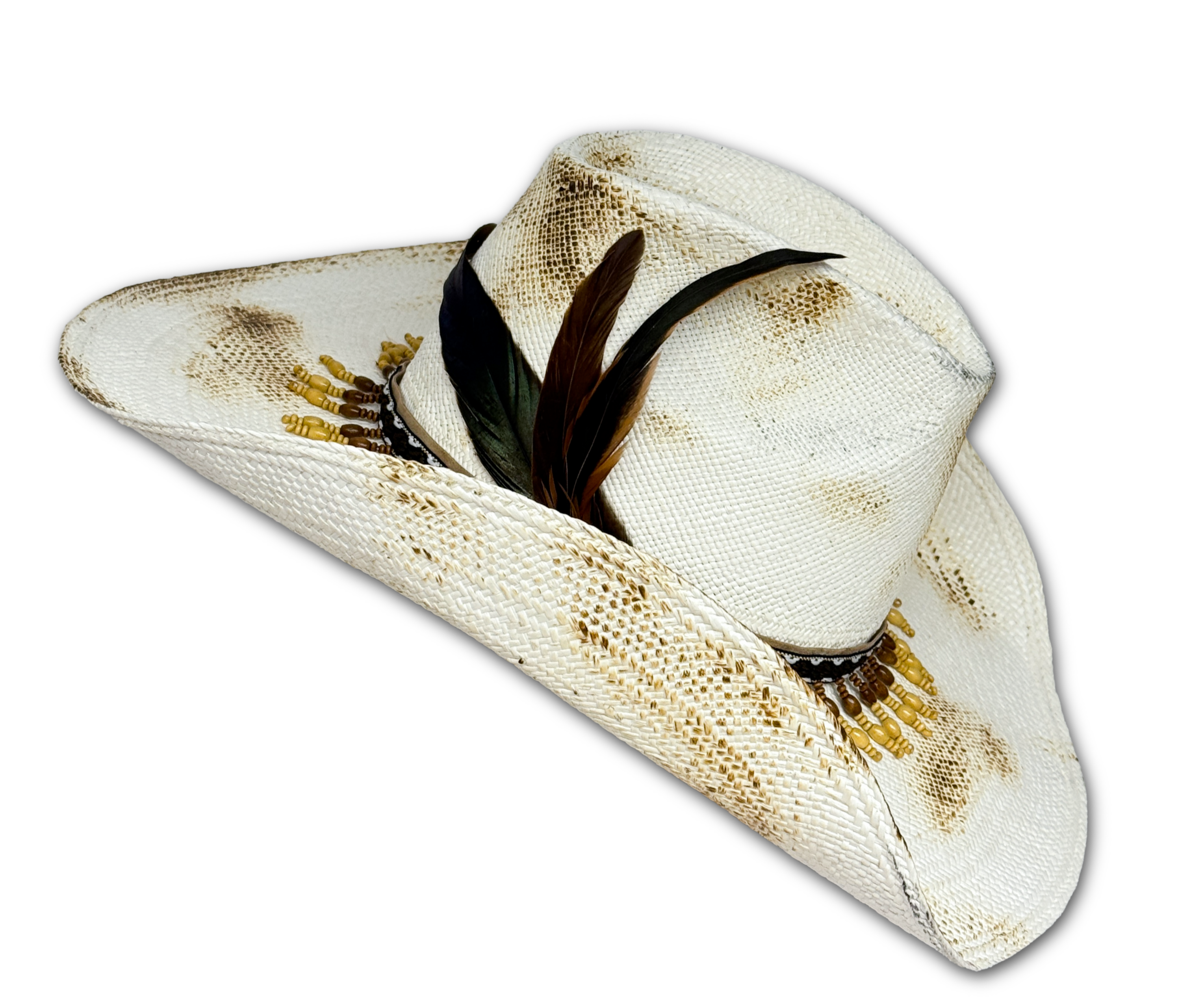 “Western Shaman” straw hat