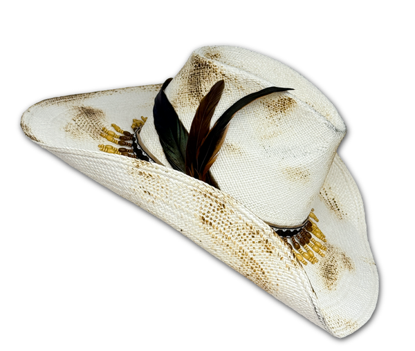 “Western Shaman” straw hat