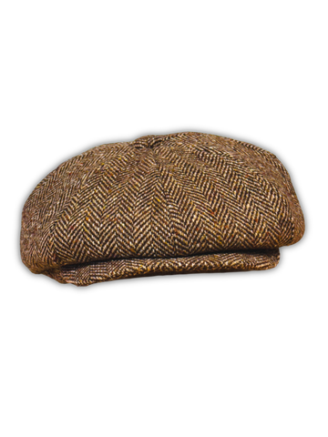 Herringbone Gatsby Cap