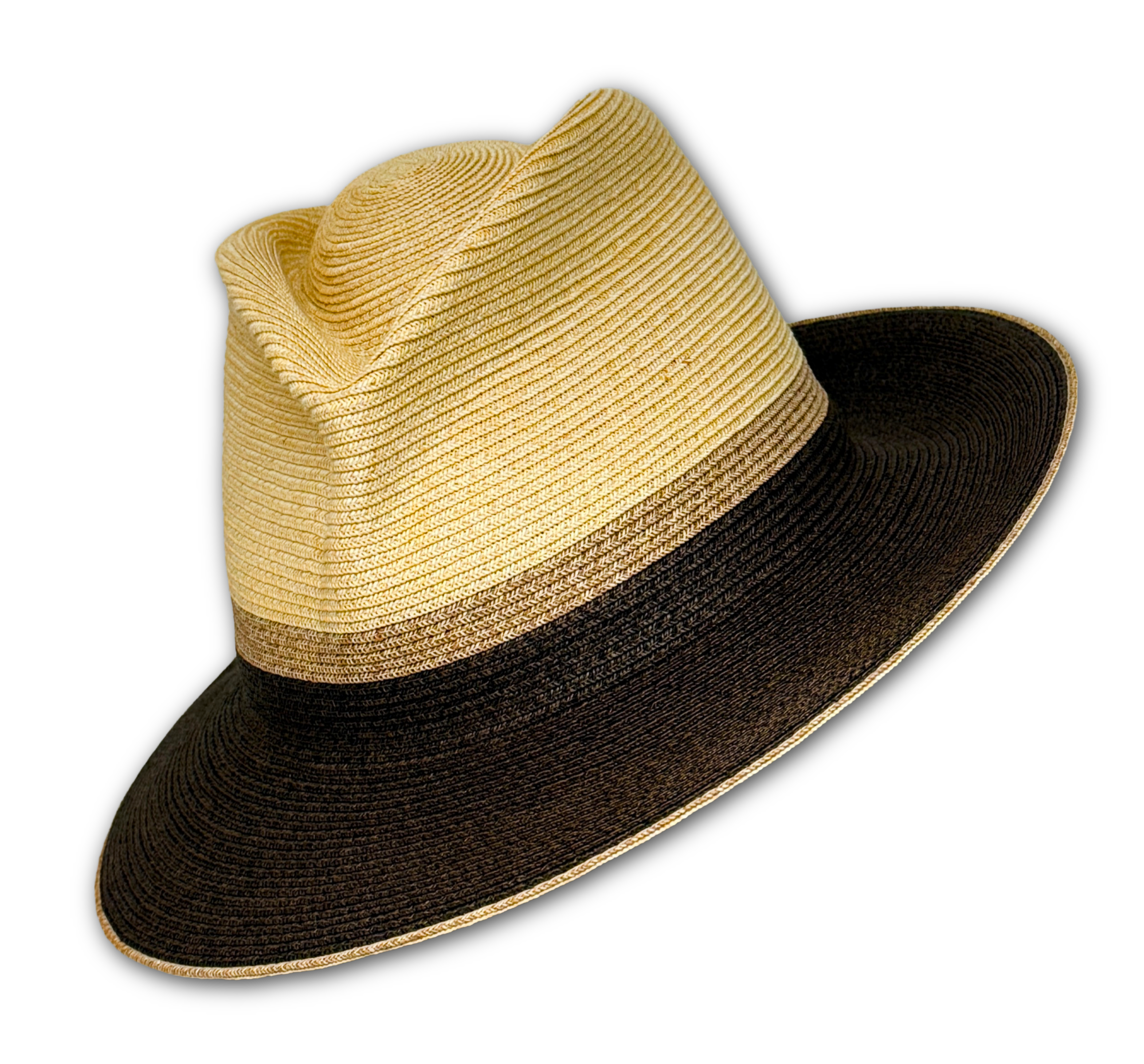 "Gradient Crushable" Straw Hat