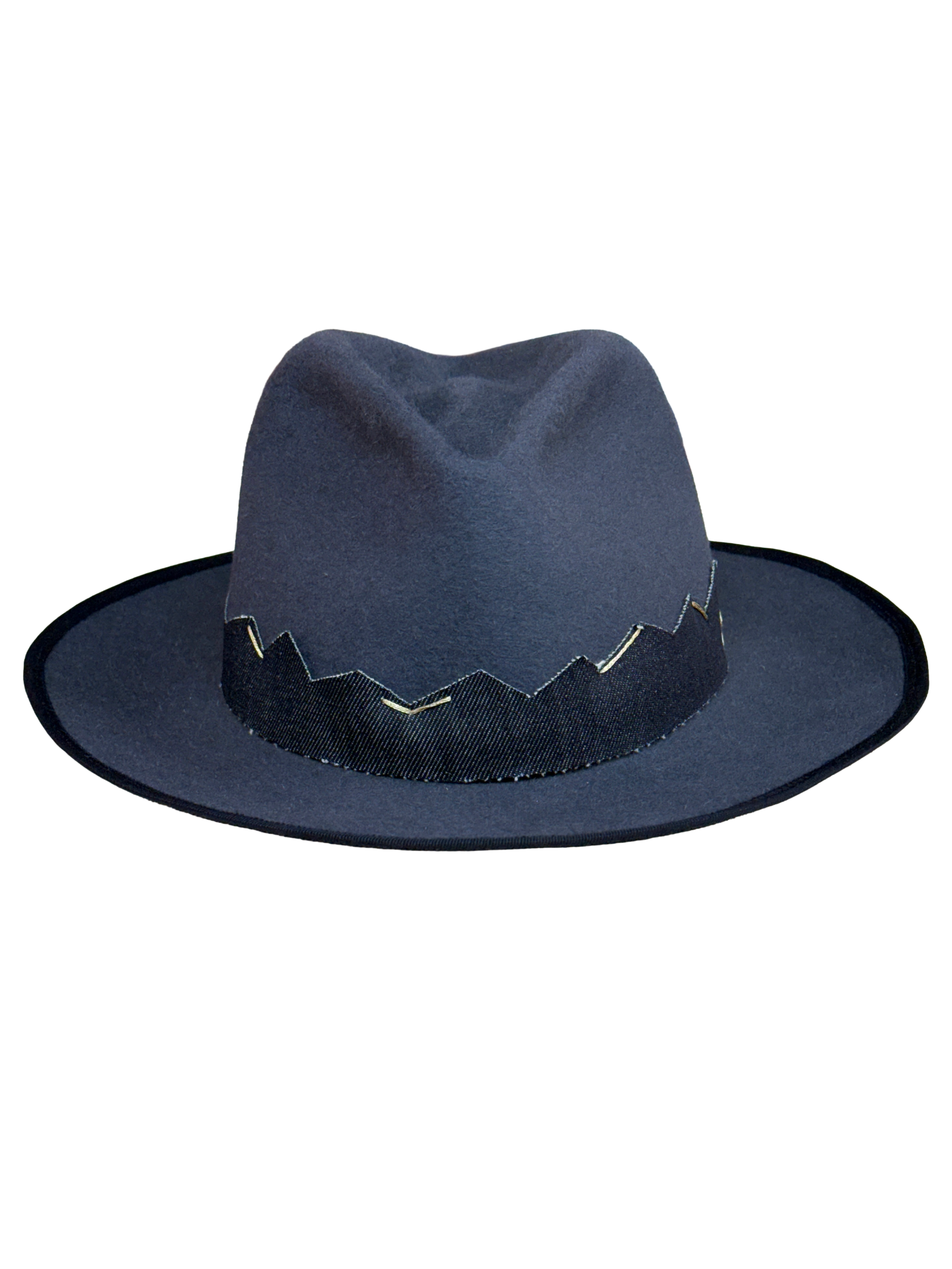 "Grey Slope" Fur Felt Hat