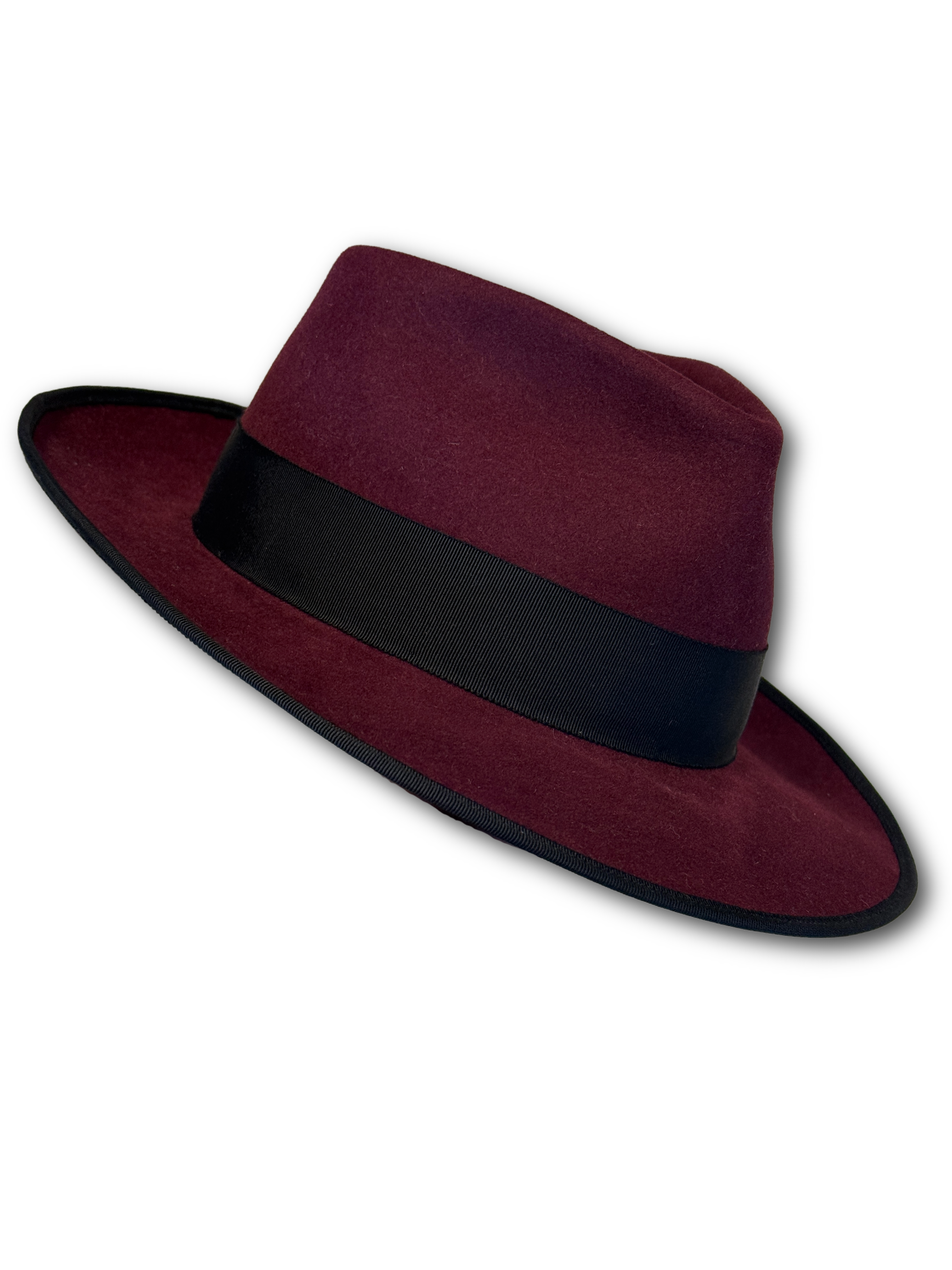 "Oxblood" Fur Felt