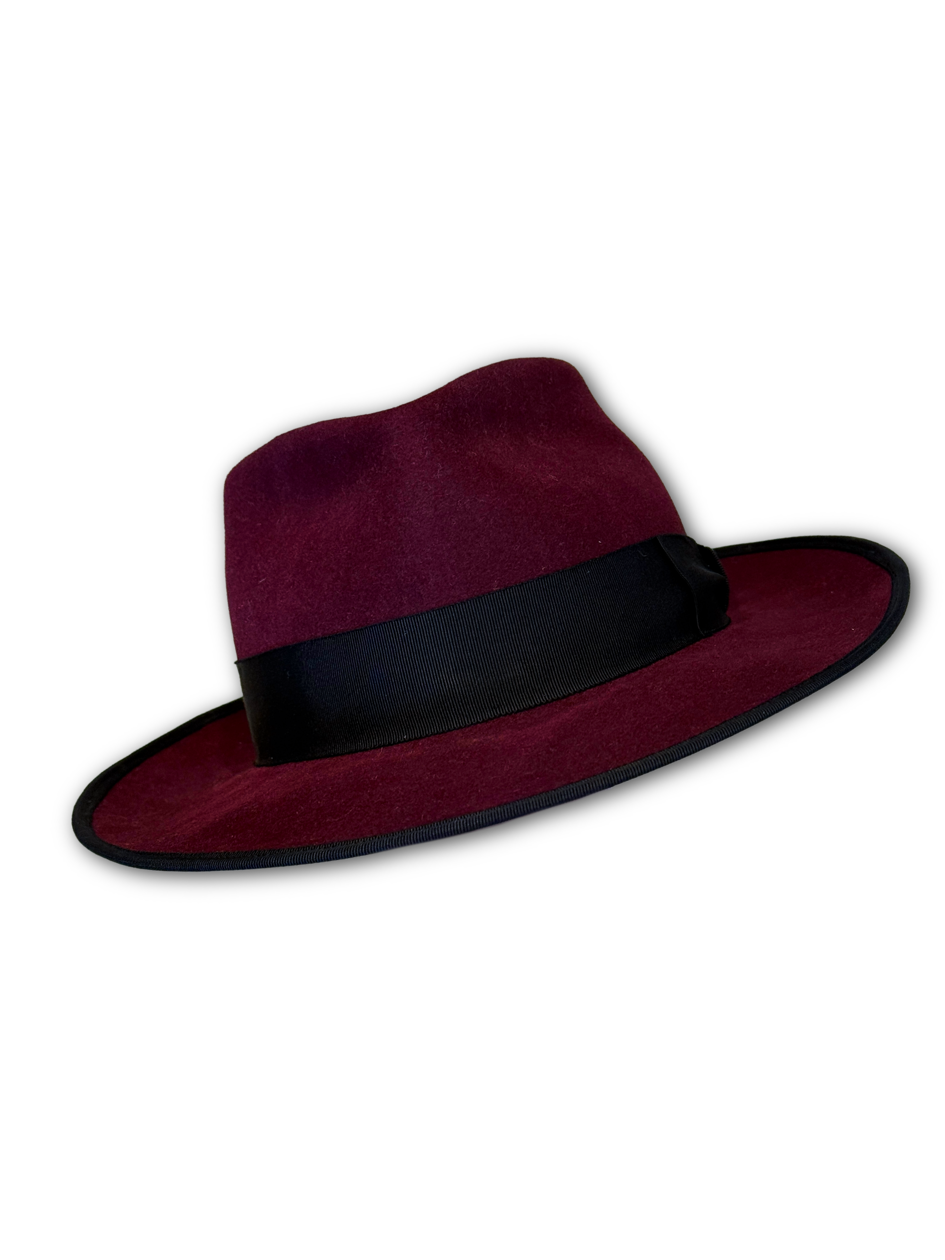 "Oxblood" Fur Felt