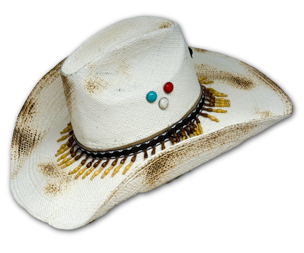 “Western Shaman” straw hat