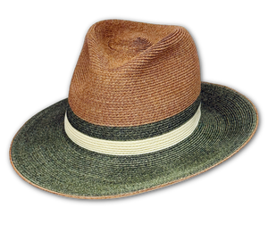 "Gradient Crushable" Straw Hat