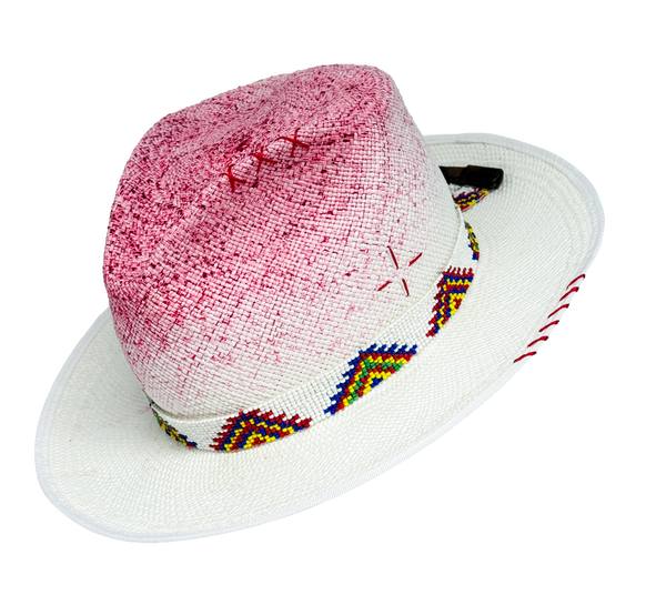 "Sacred Crown" straw hat