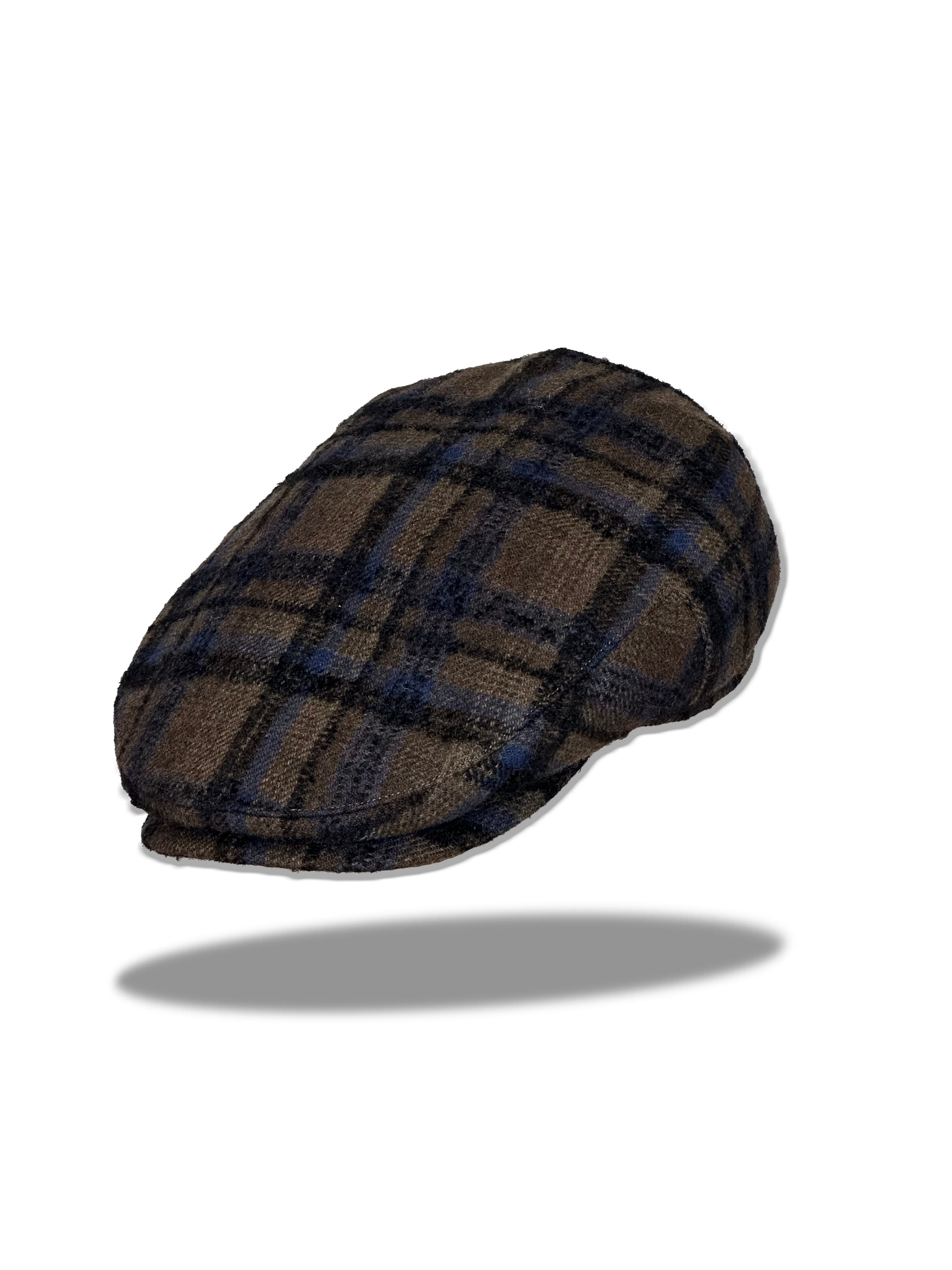 “Tuscany” Italian wool ivy flat cap