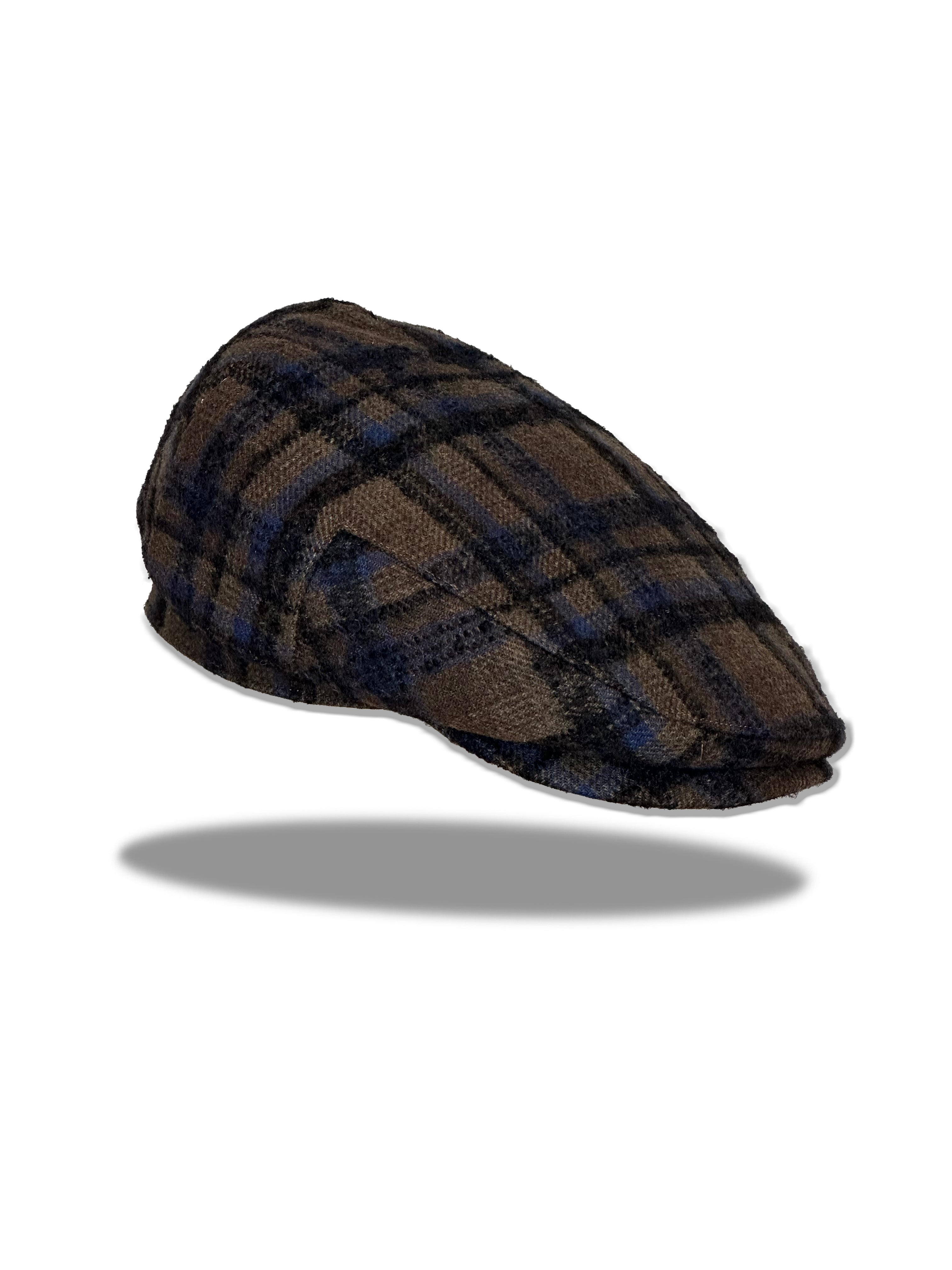 “Tuscany” Italian wool ivy flat cap