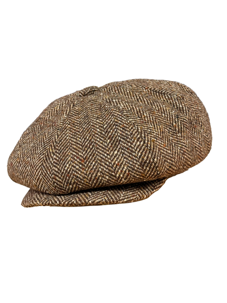 Herringbone Gatsby Cap