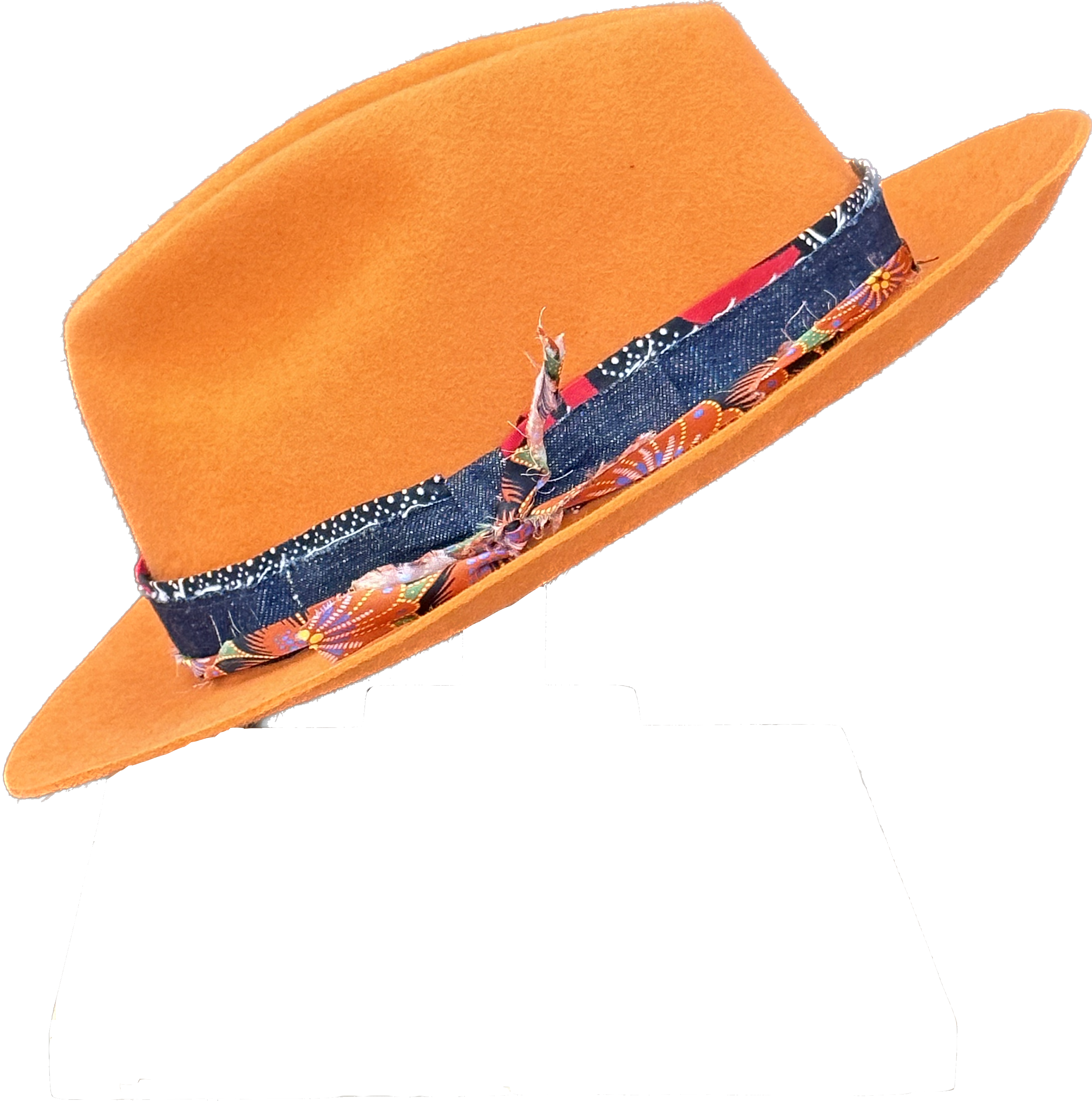"Orange Theory" Fur Felt Hat