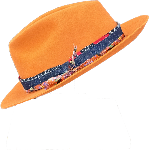 "Orange Theory" Fur Felt Hat