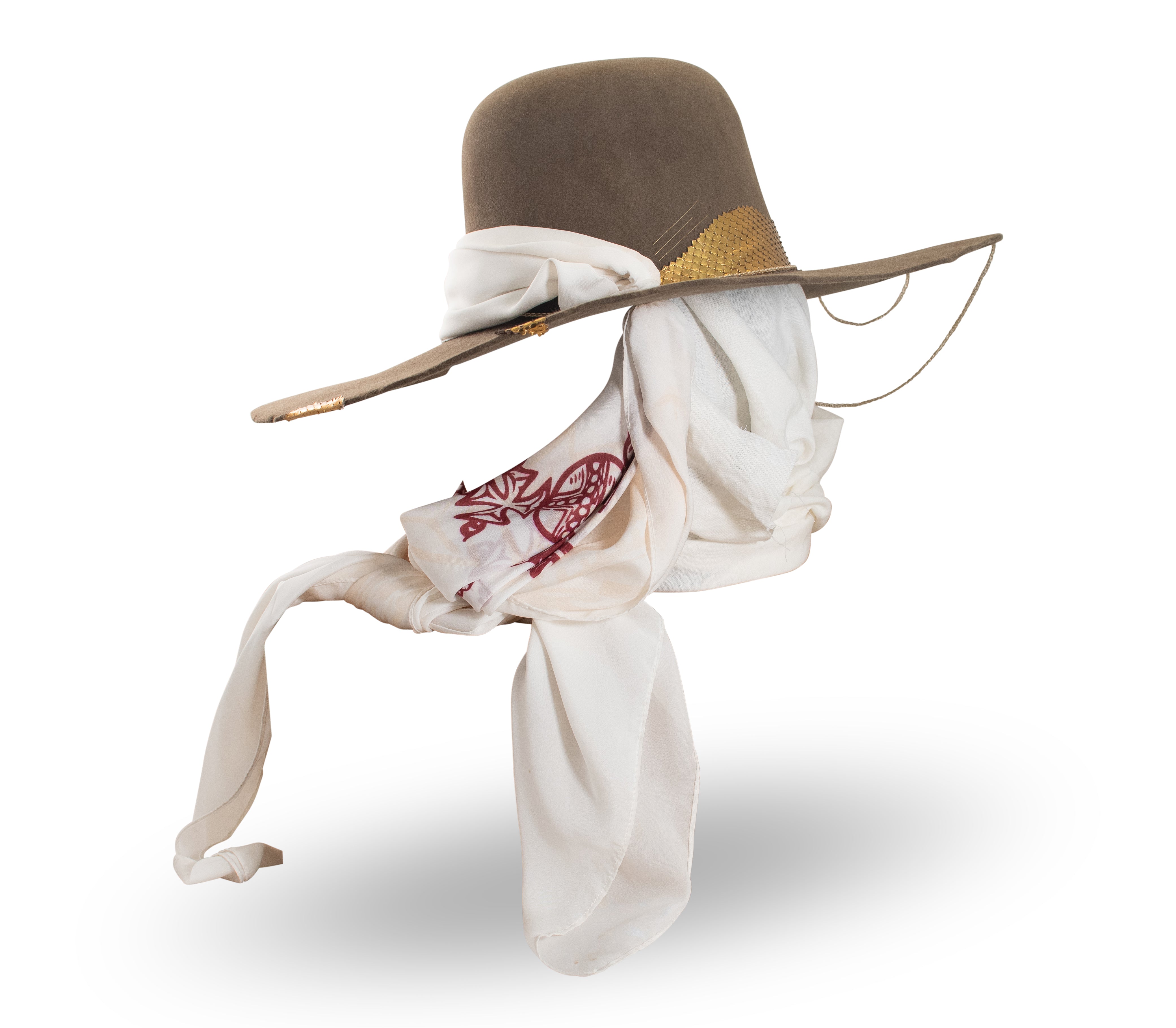 "Tuareg" Wide-Brim Fur Felt Hat